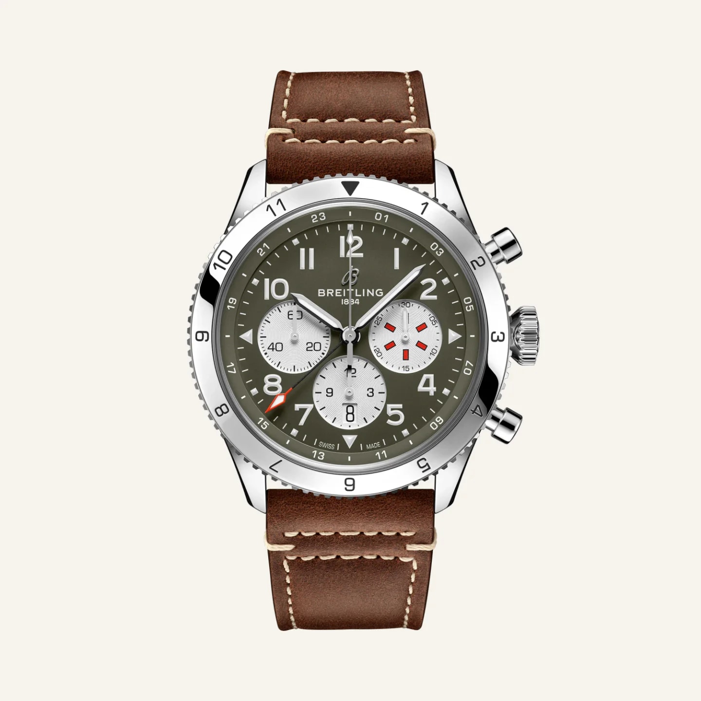 Breitling Super AVI B04 Chronograph GMT 46 Curtiss Warhawk