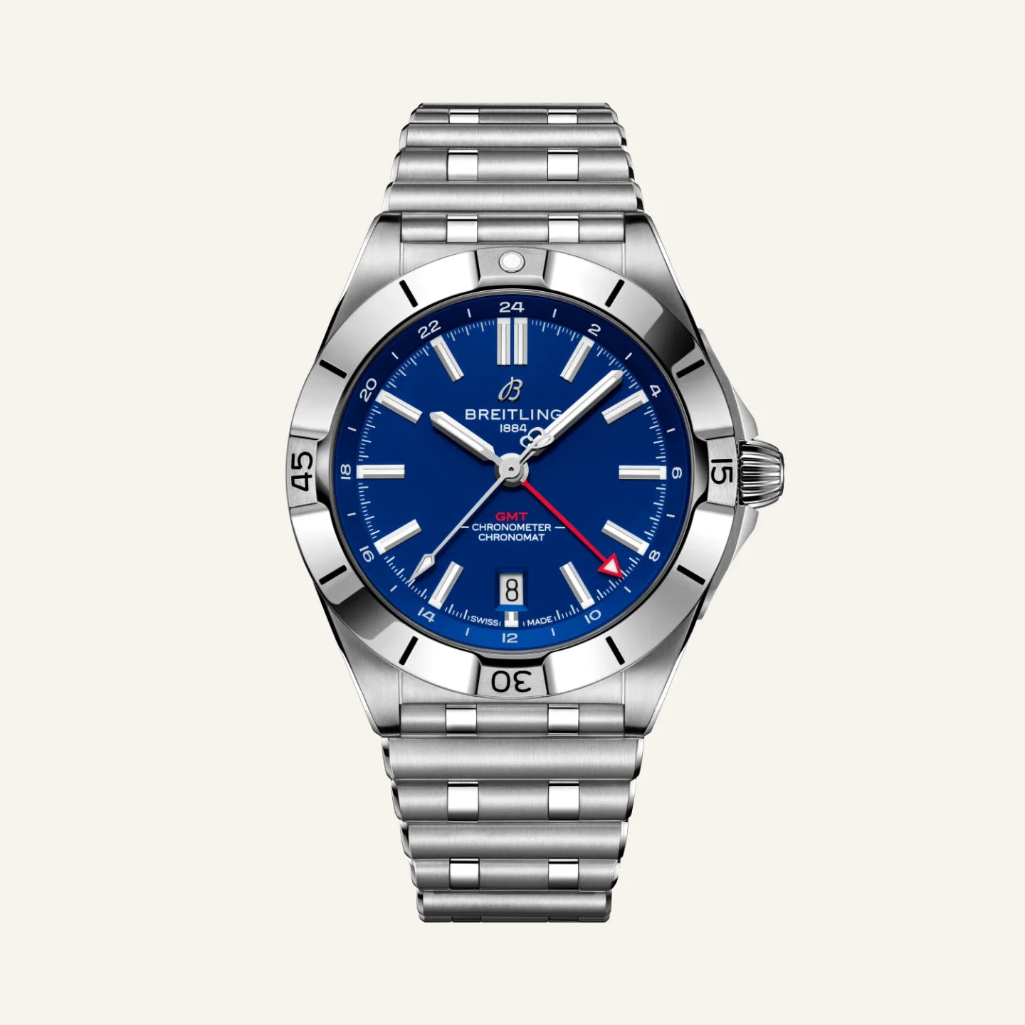 Breitling Chronomat Automatic GMT 40 NFL Buffalo Bills Edition