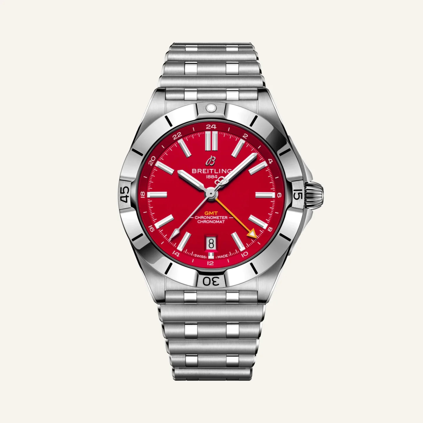 Breitling Chronomat Automatic GMT 40 NFL Kansas City Chiefs Edition