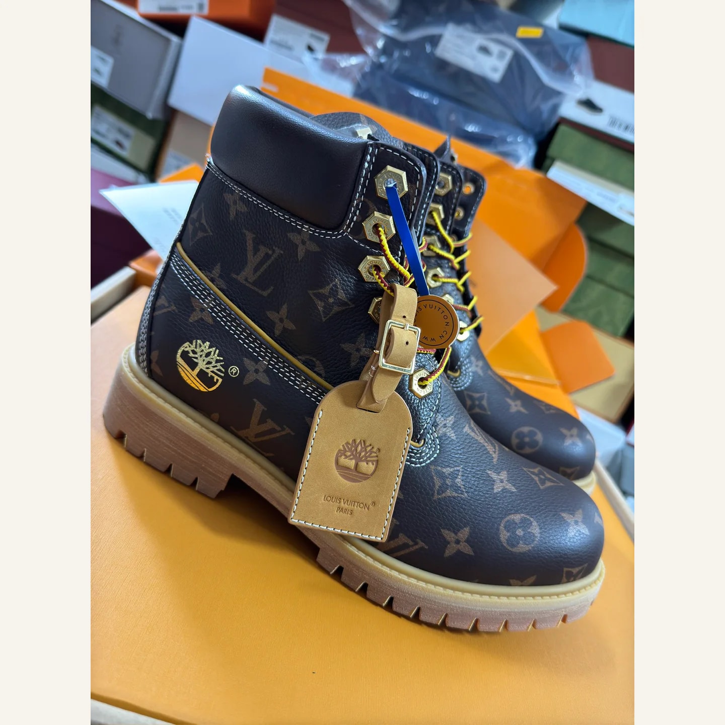 Louis Vuitton x Timberland Ranger Boot