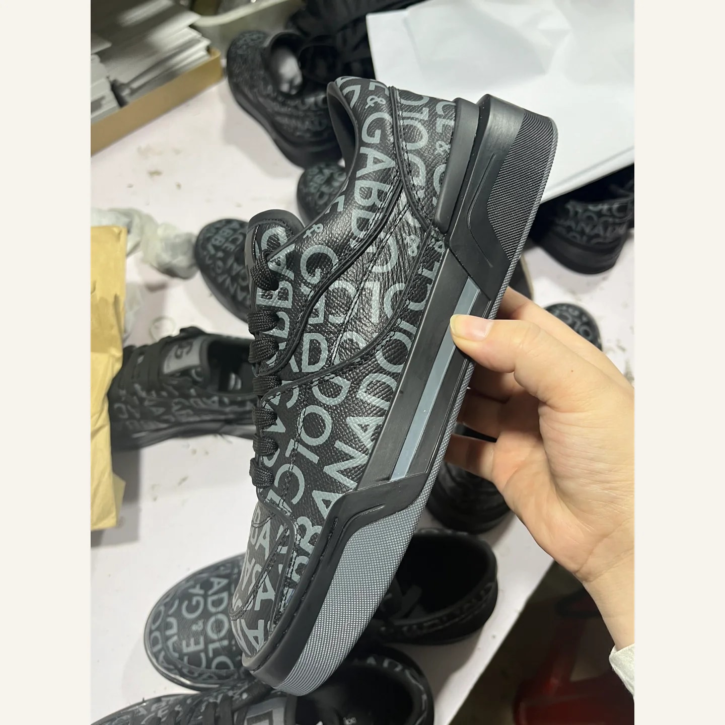 Dolce & Gabbana Graffiti Low-top Sneaker