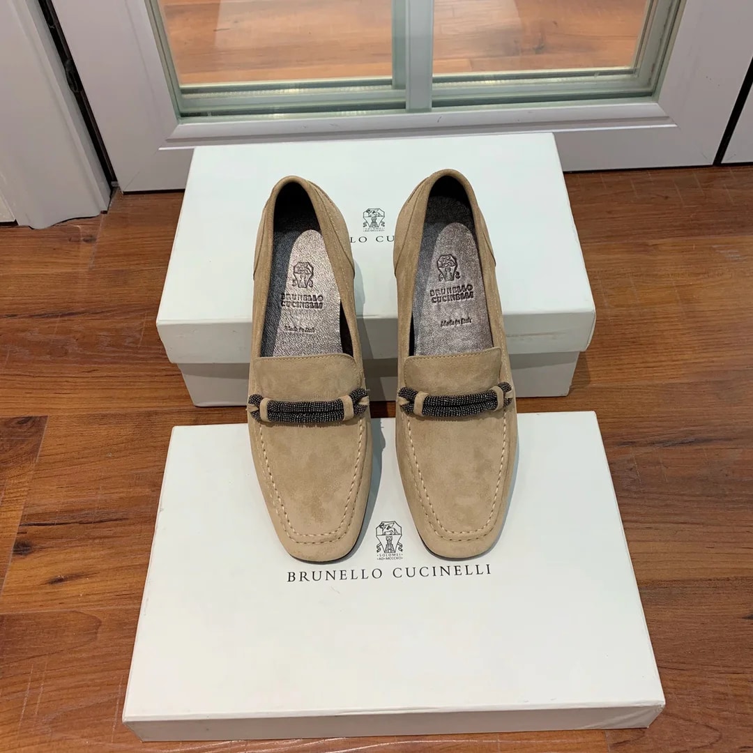 Brunello Cucinelli Monili-chain Loafer