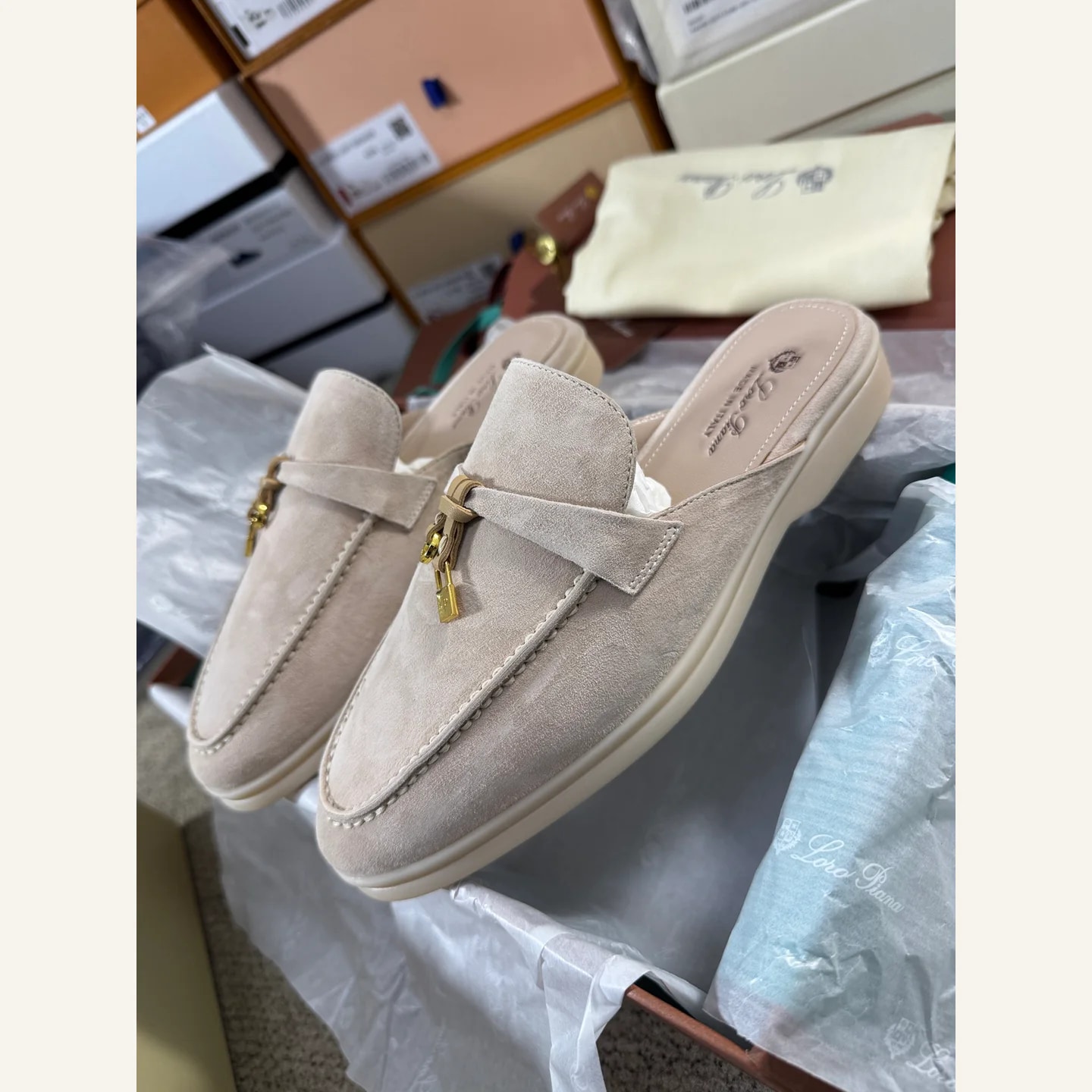 Loro Piana Summer Walk Mule