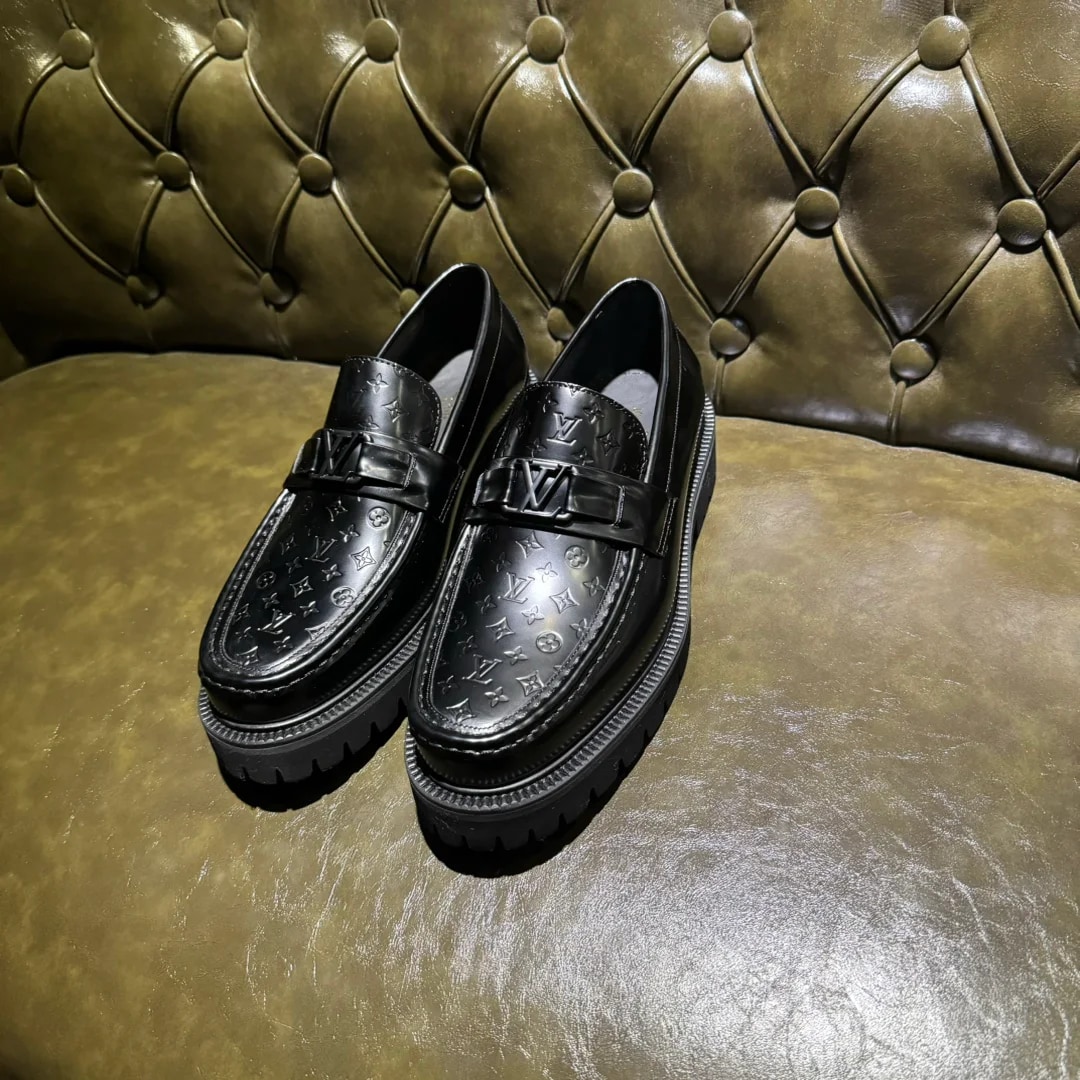Louis Vuitton Leather Loafer