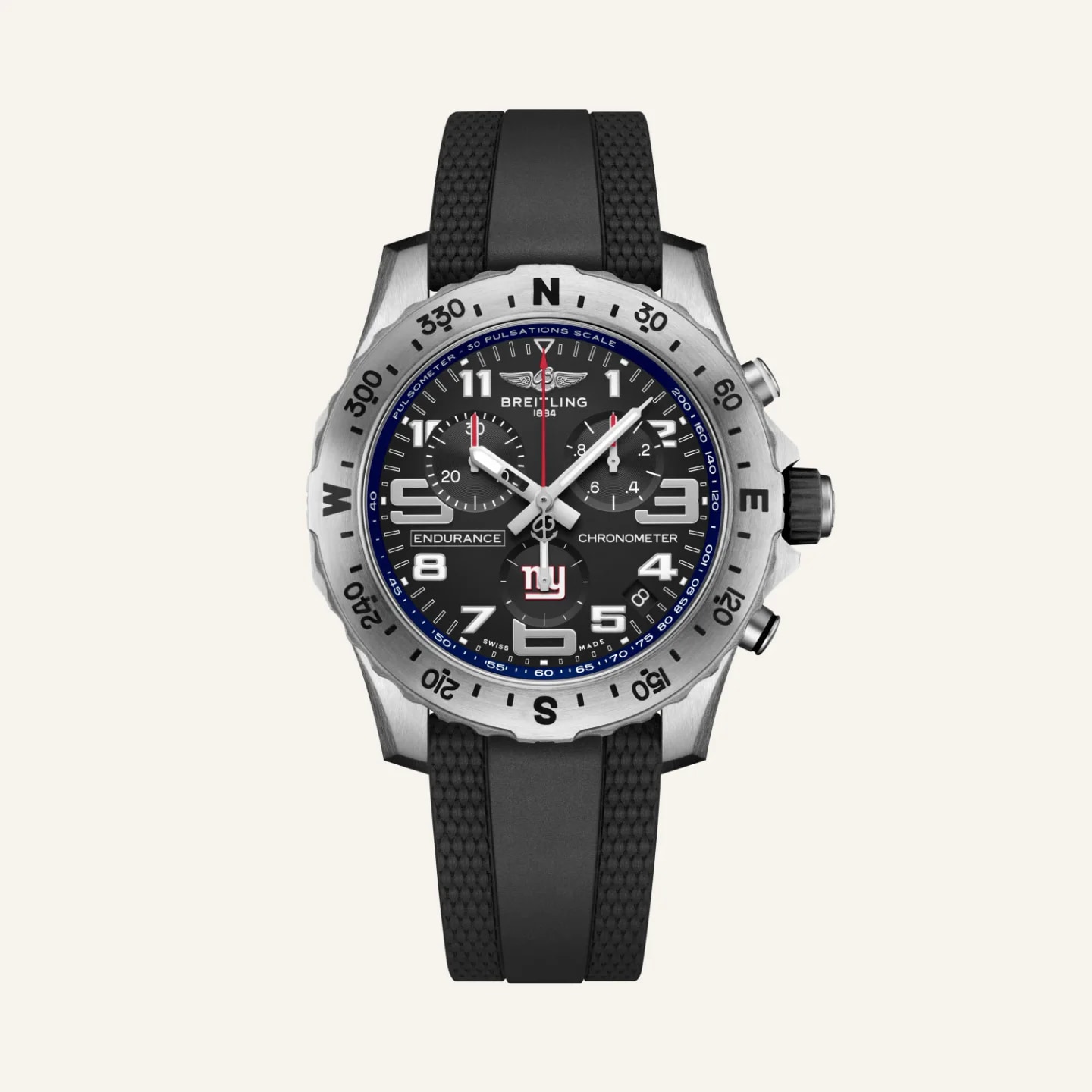 Breitling Endurance Pro 44 NFL New York Giants Edition