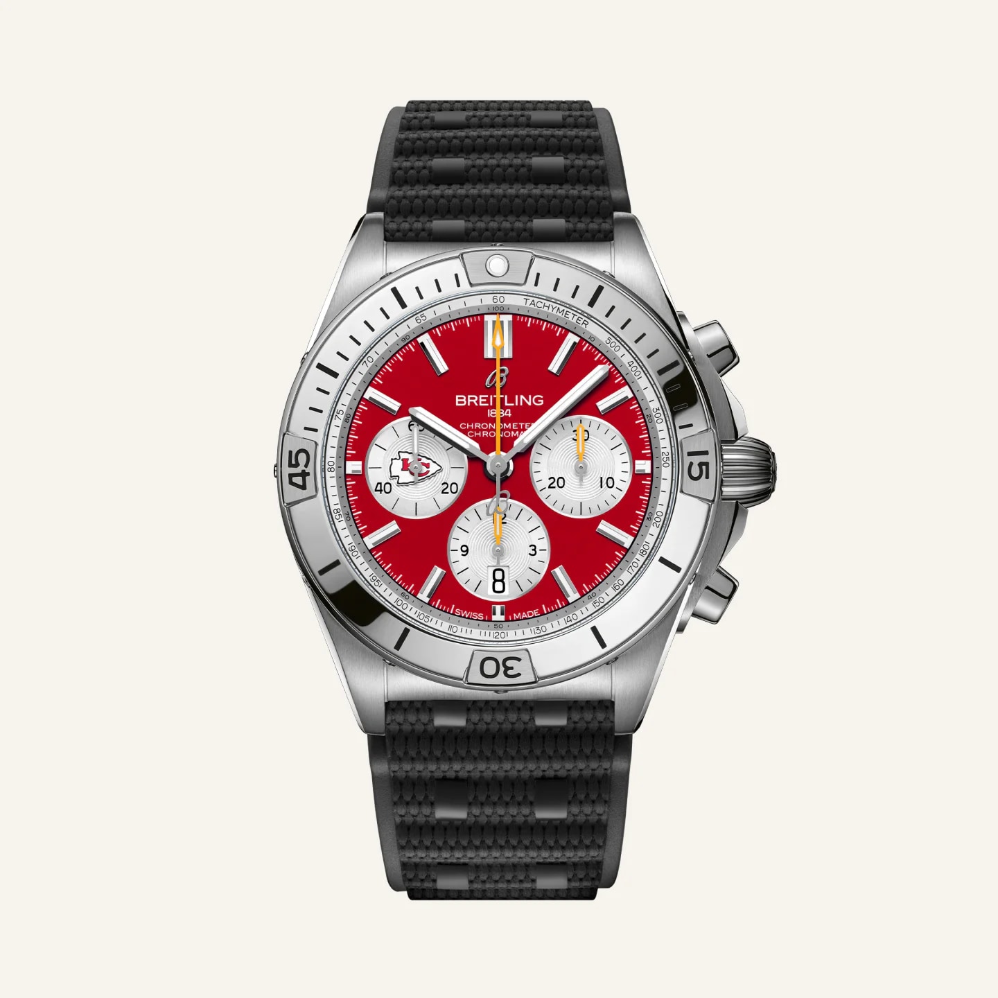 Breitling Chronomat B01 42 NFL Kansas City Chiefs Edition