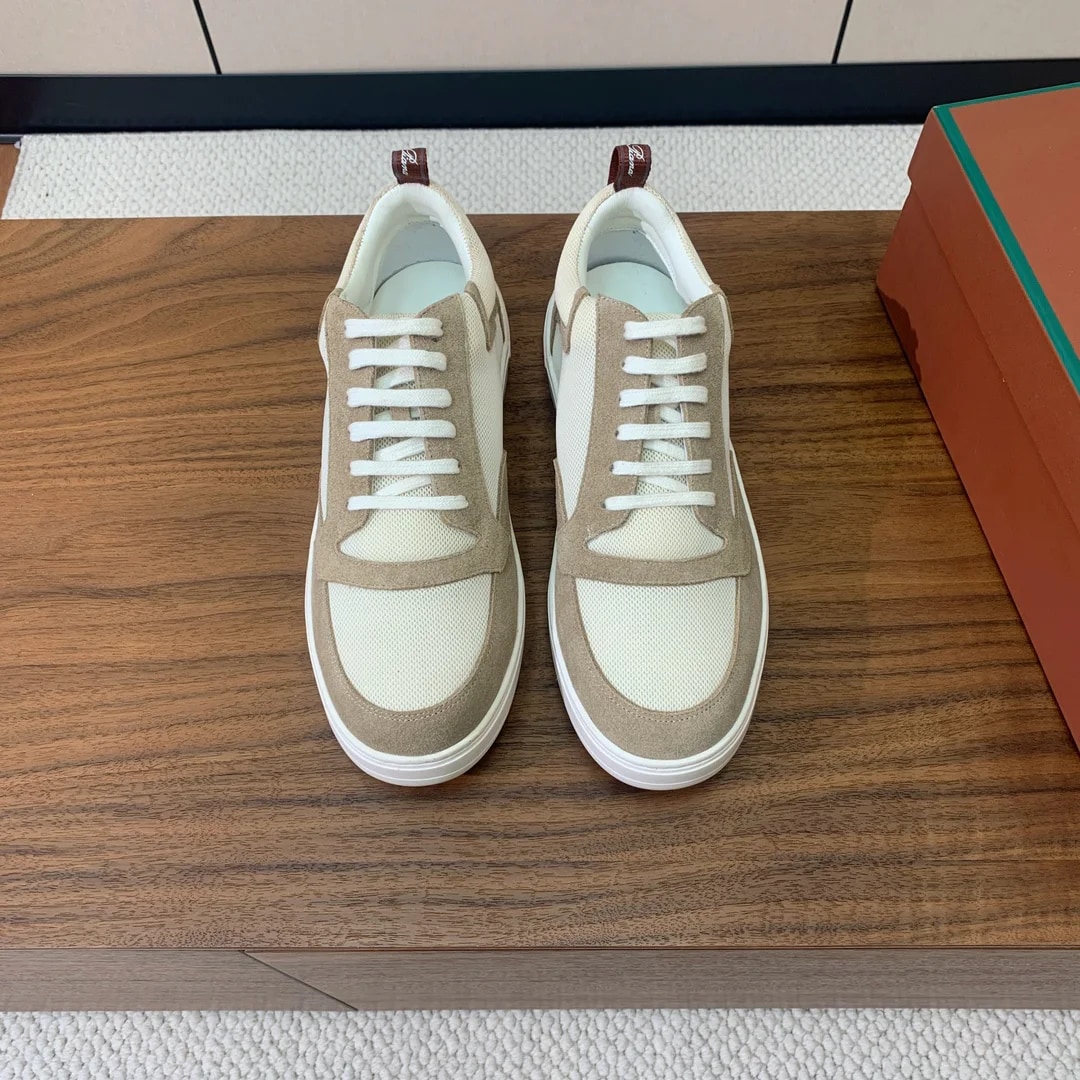 Loro Piana Suede Low-top Sneaker