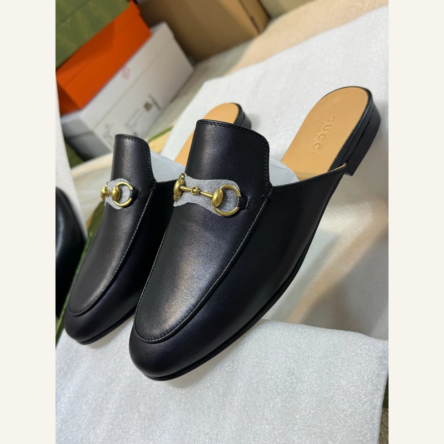 Gucci Princetown Horsebit Mule