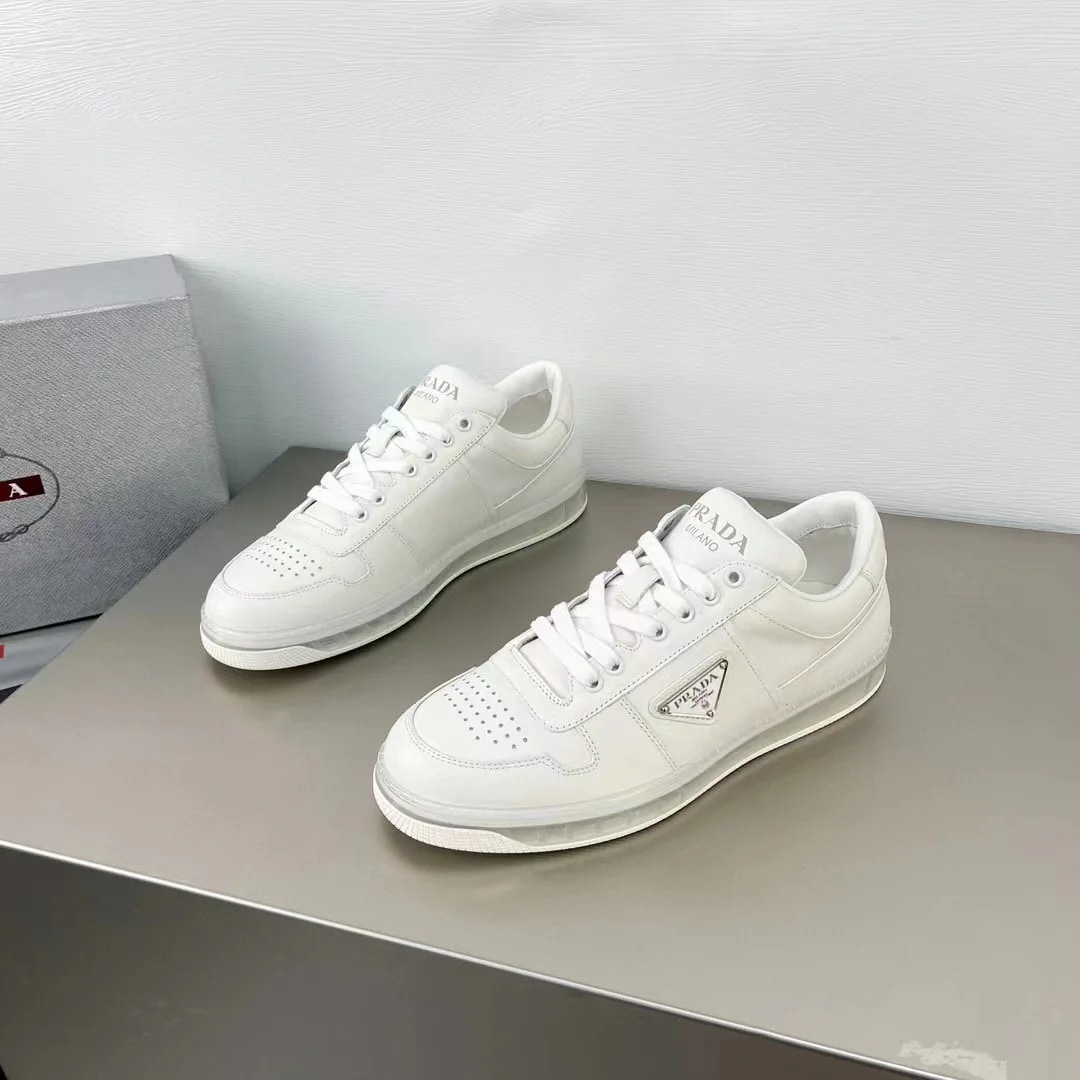 Prada Leather Low-top Sneaker