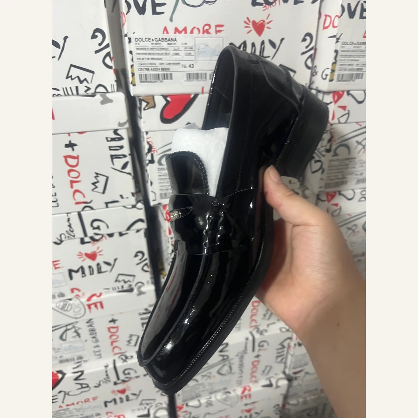 Dolce & Gabbana Patent Loafer