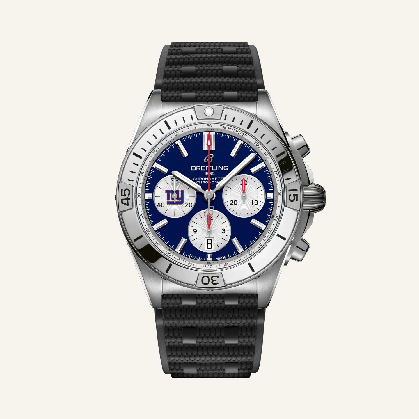 Breitling Chronomat B01 42 NFL New York Giants Edition