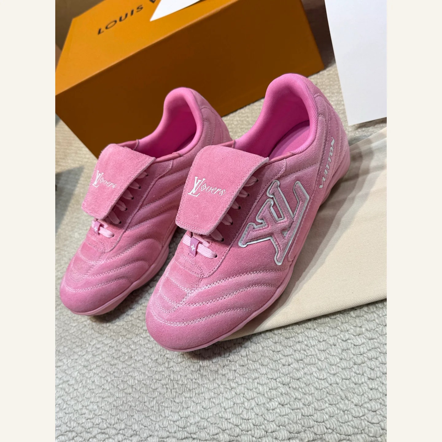 Louis Vuitton LV Footprint Soccer Sneaker