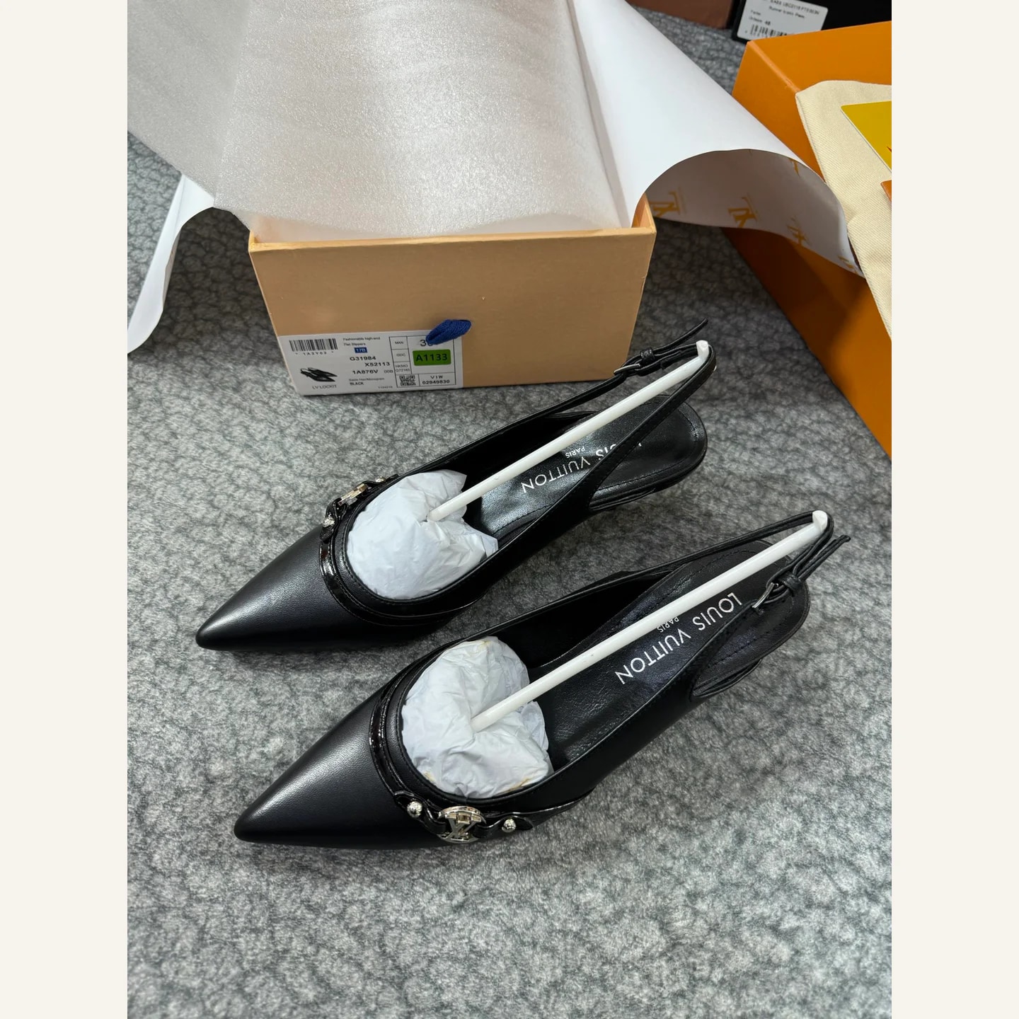 Louis Vuitton Blossom Slingback Pump