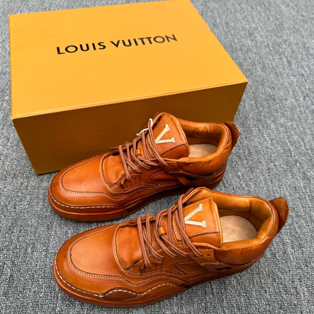 Louis Vuitton Washed-leather Derby