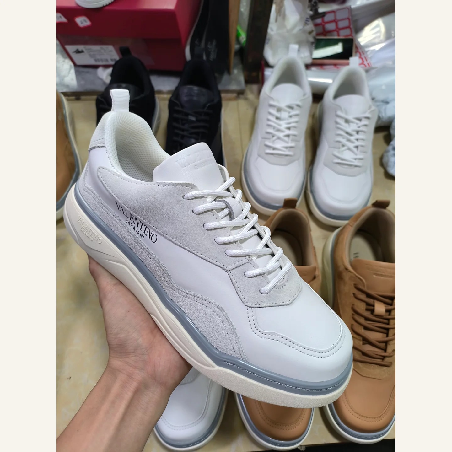 Valentino Garavani One Stud Low-top Sneaker