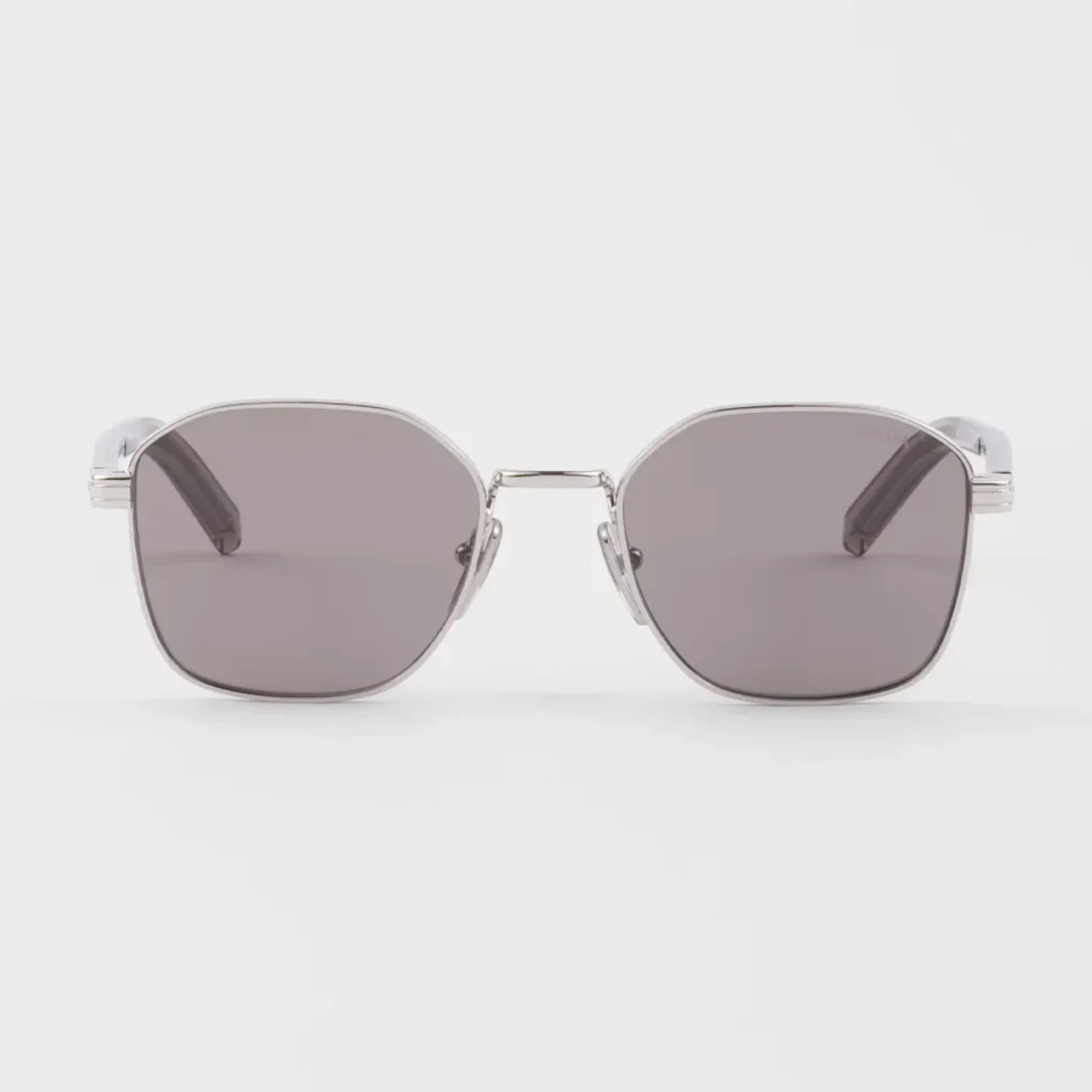 Prada Sunglasses With The Iconic Metal Plaque