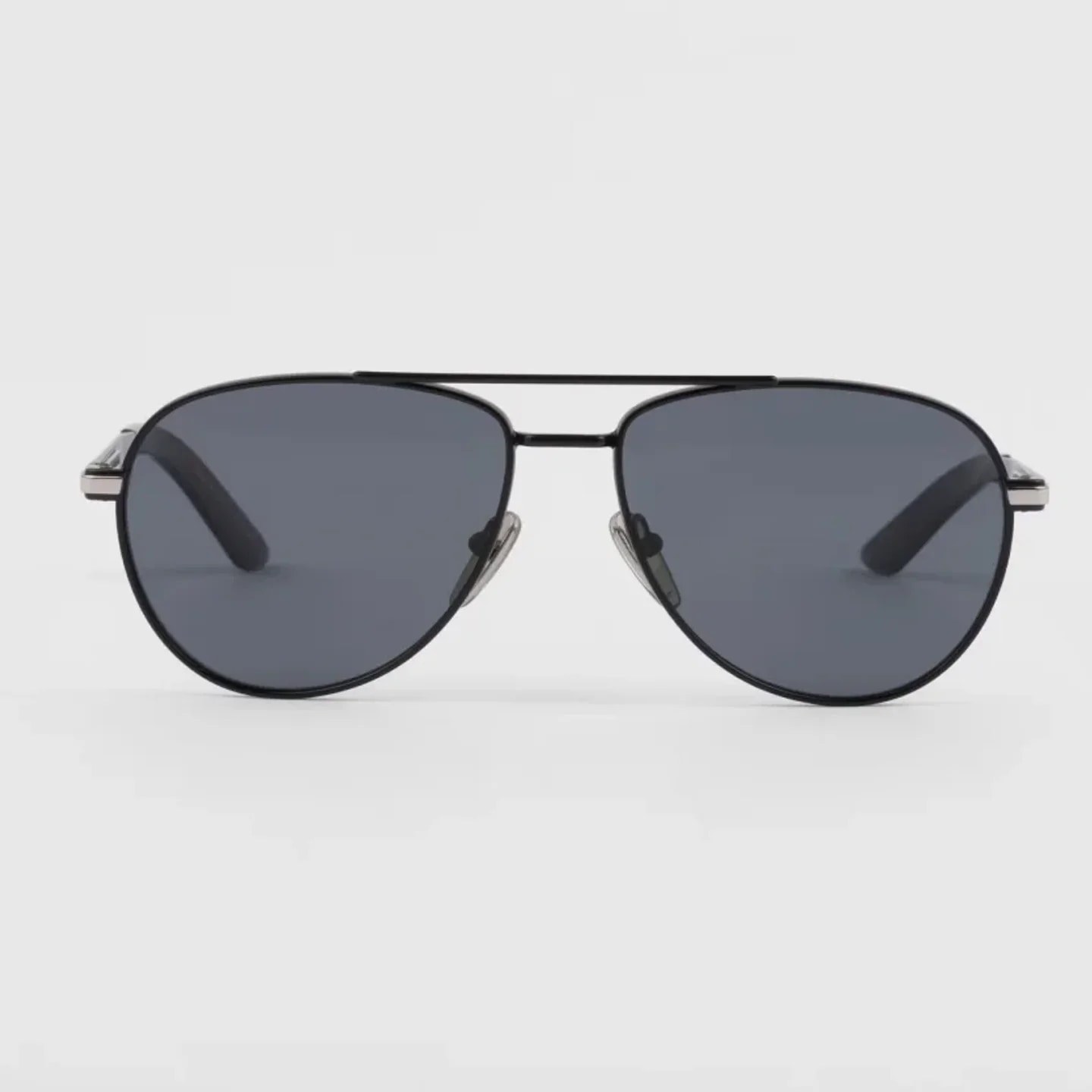 Prada Sunglasses With Iconic Metal Plaque