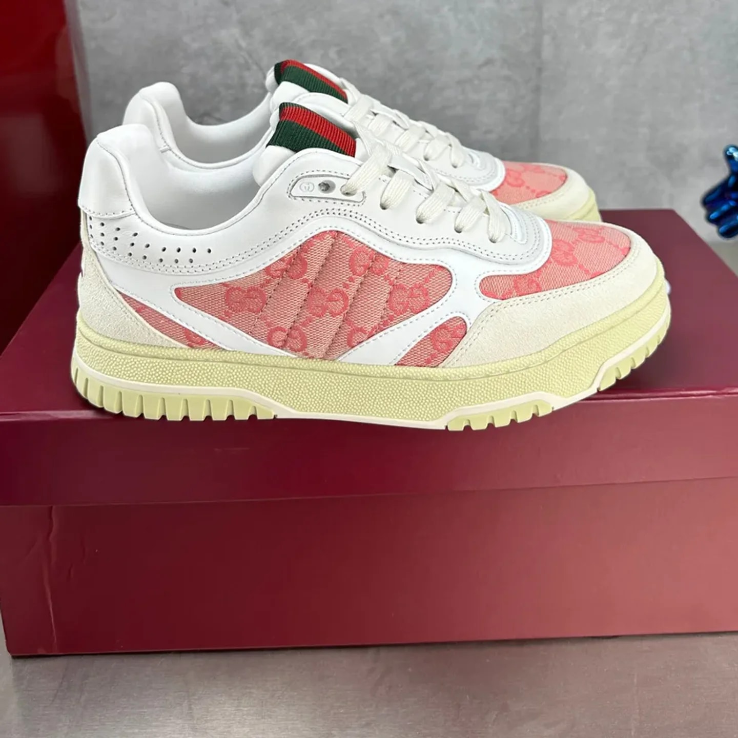 Gucci Distressed Basketball Sneaker