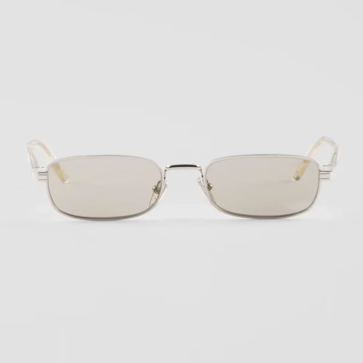 Prada Sunglasses With The Iconic Metal Plaque