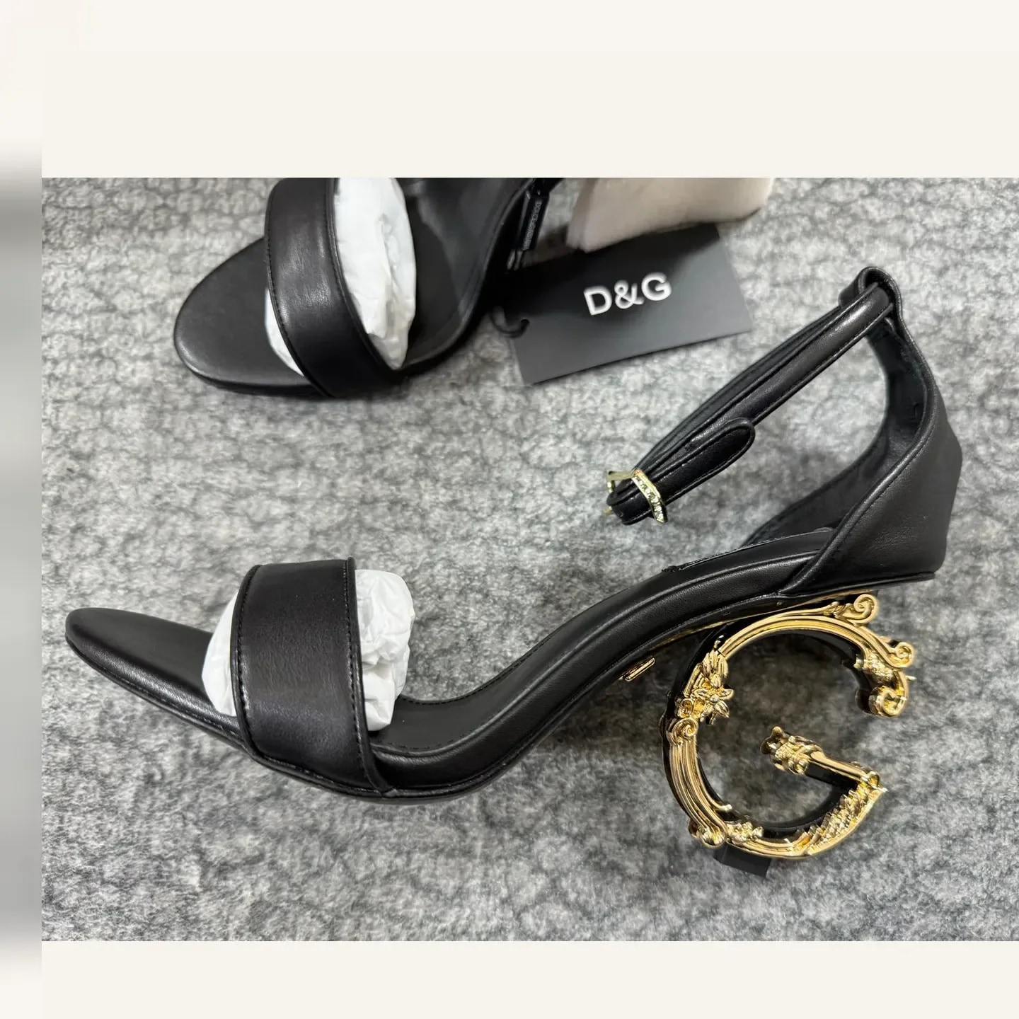 Dolce & Gabbana Keira Ankle-strap Sandal