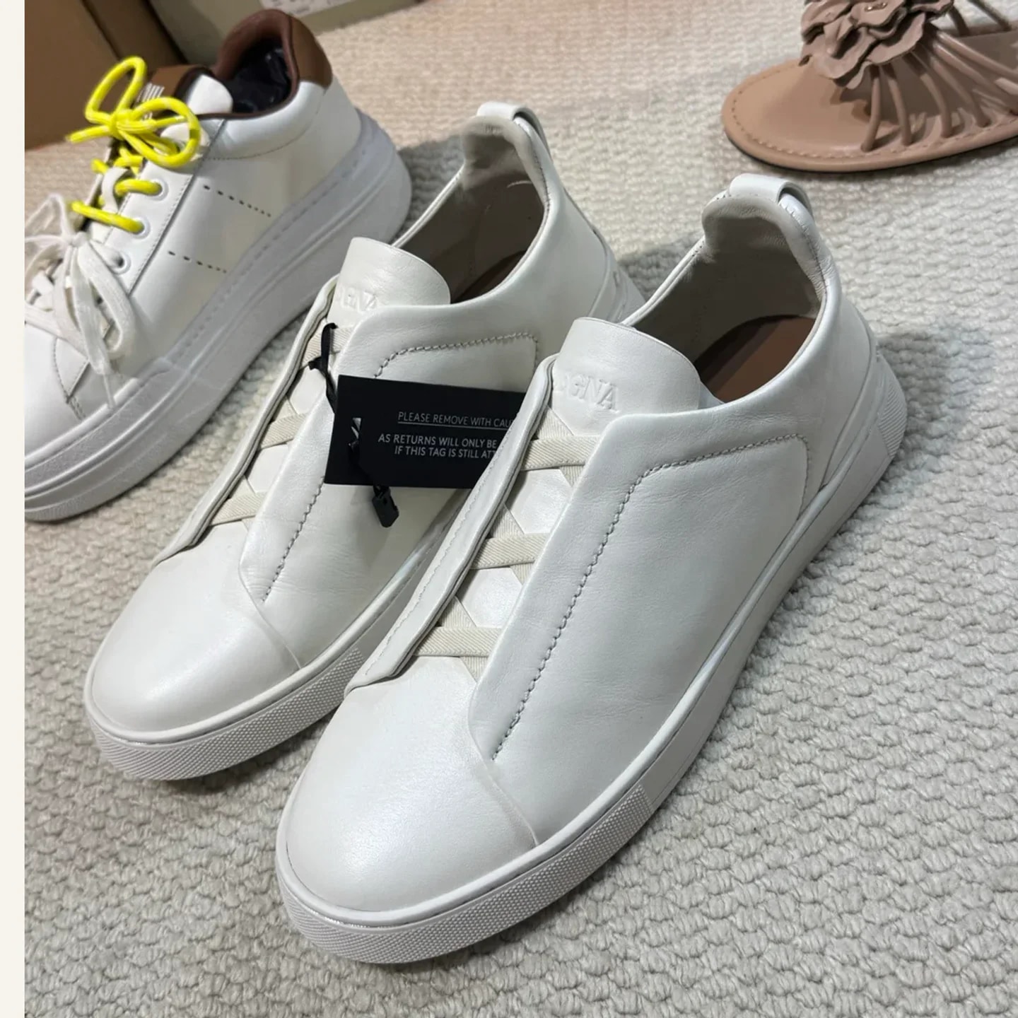 Zegna Triple Stitch Sneaker