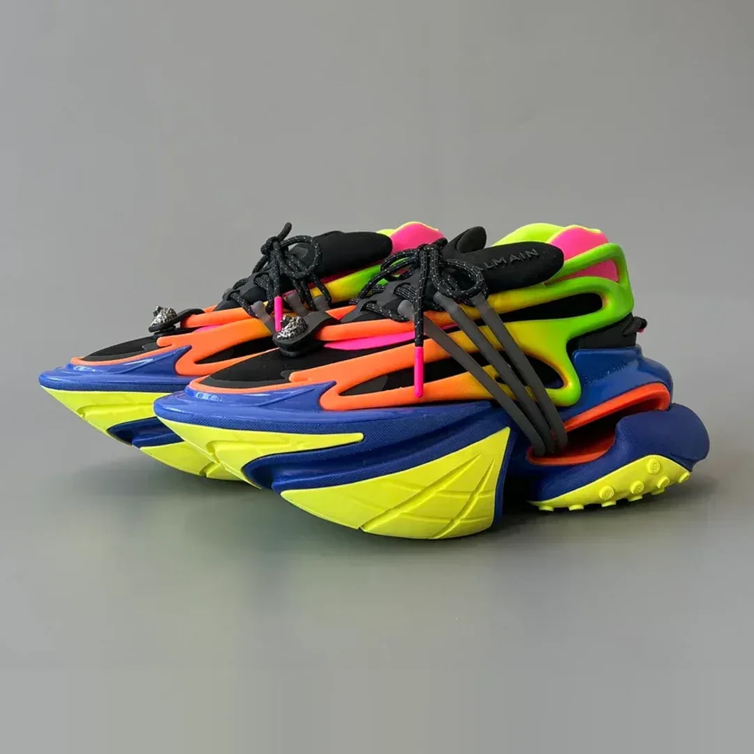 Balmain Unicorn Low-Top Sneakers