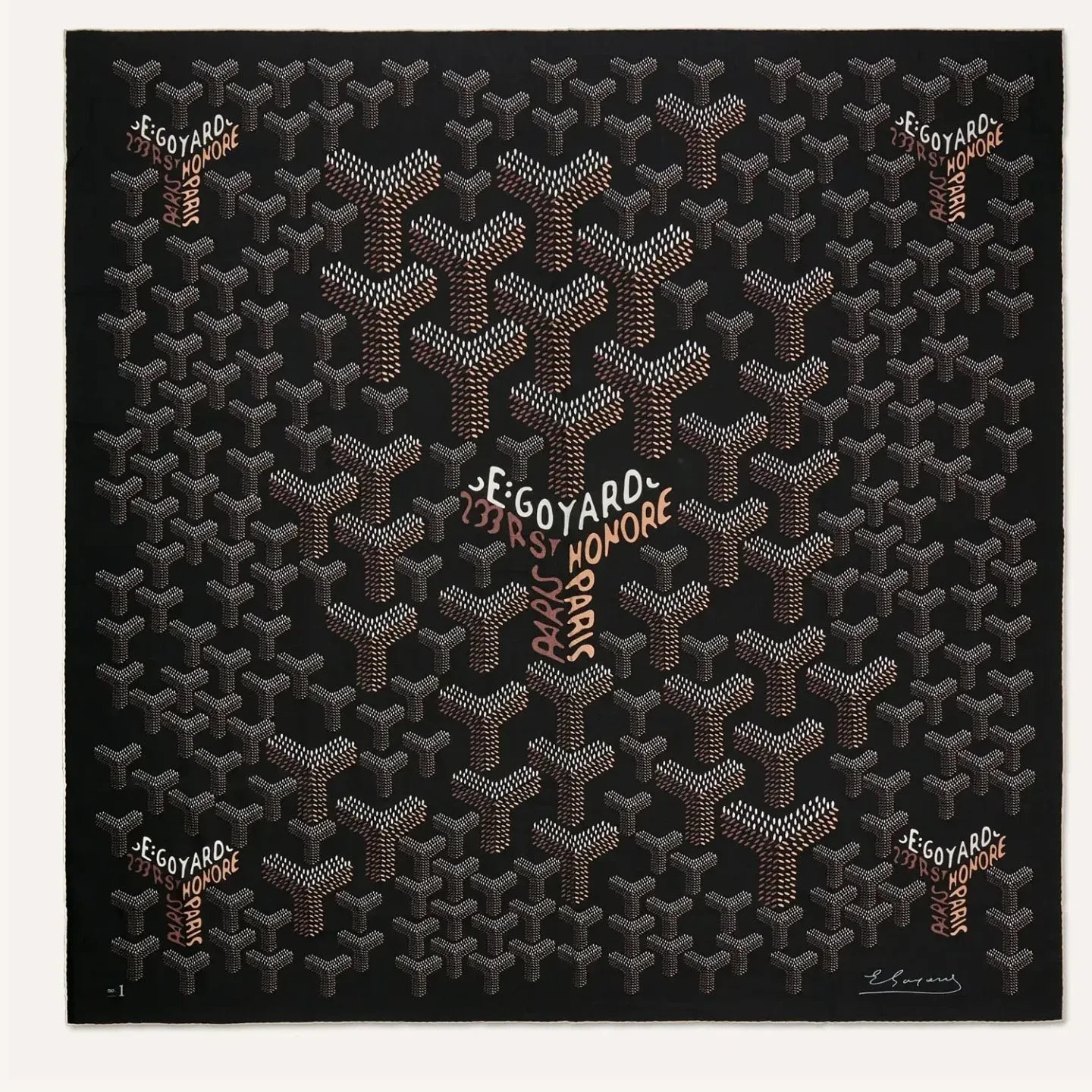 Goyard Shawl N°1