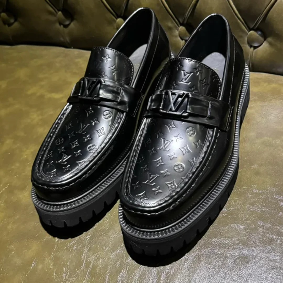 Louis Vuitton Leather Loafer