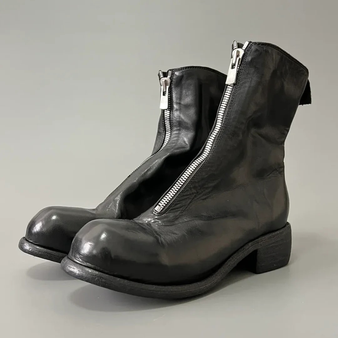 GUIDI PL2 Palombaro Front Zip Boots