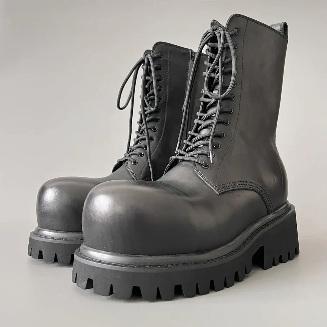 Balenciaga Stomper Zipped Bootie