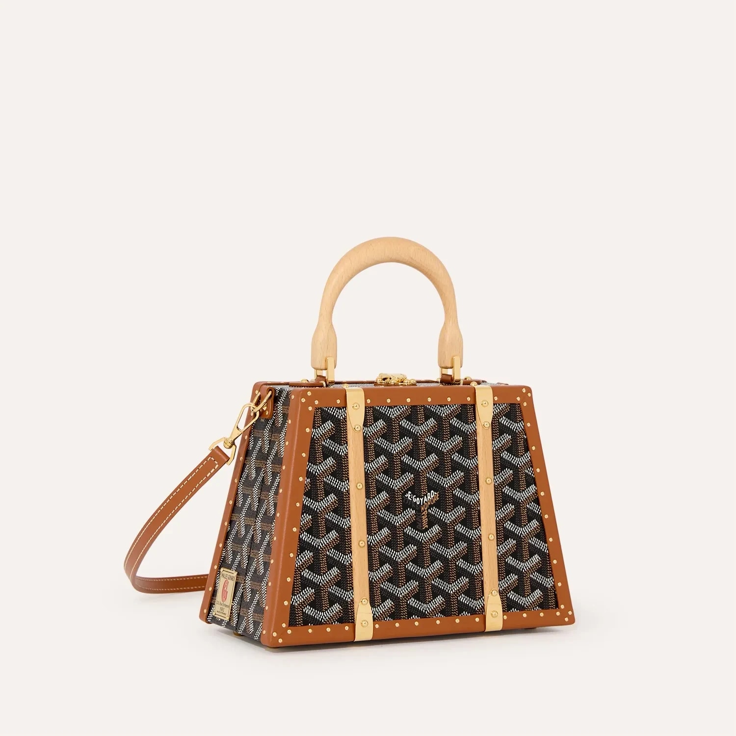 Goyard Saïgon Mini trunk bag