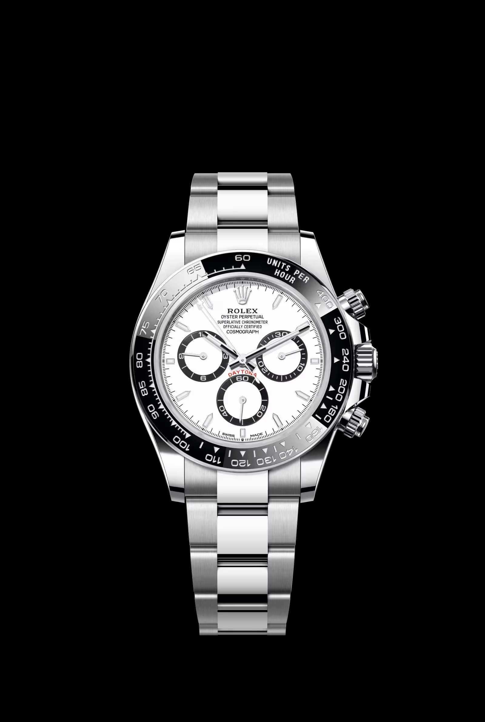 Rolex Cosmograph Daytona 白色錶面腕錶
