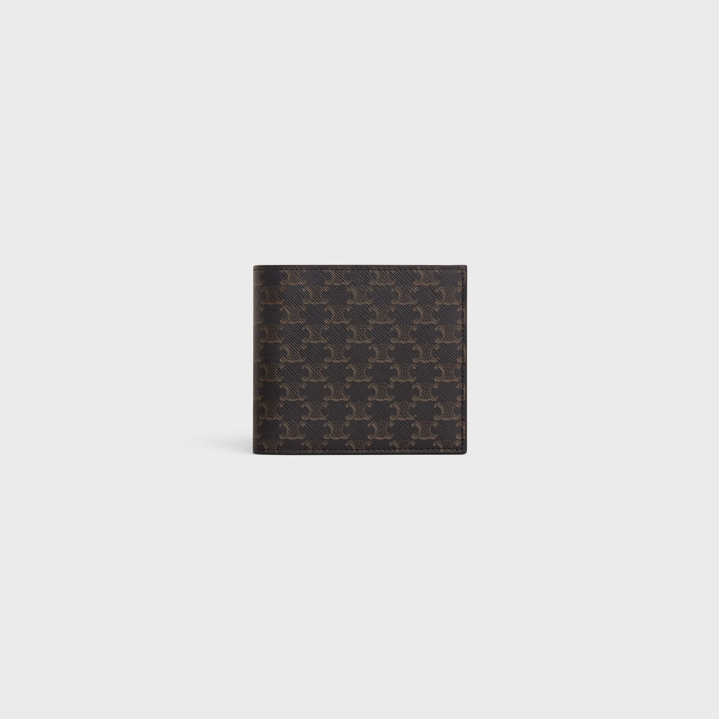 CELINE Bi-fold Wallet IN Triomphe Canvas