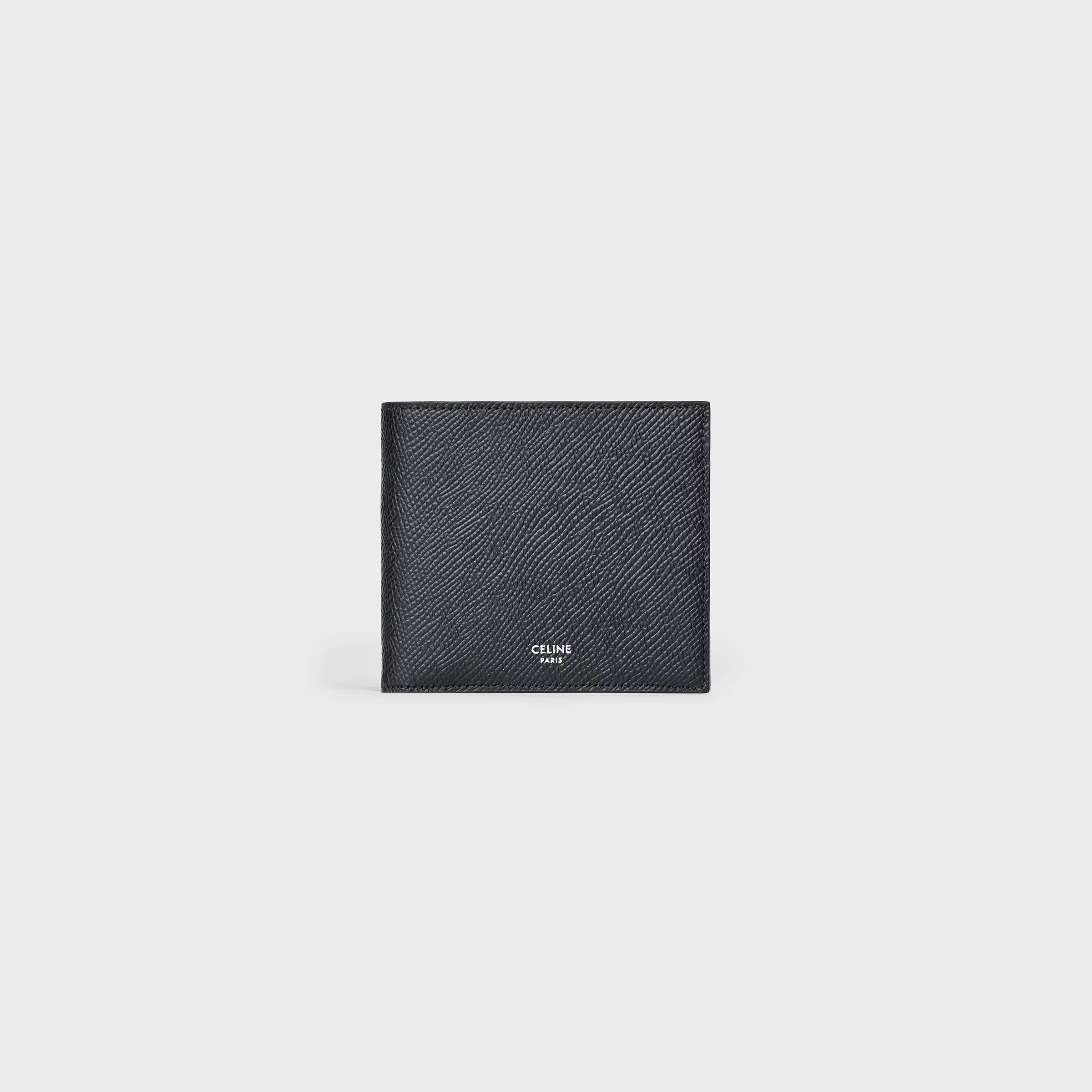 CELINE Bi-fold Wallet IN grained calfskin