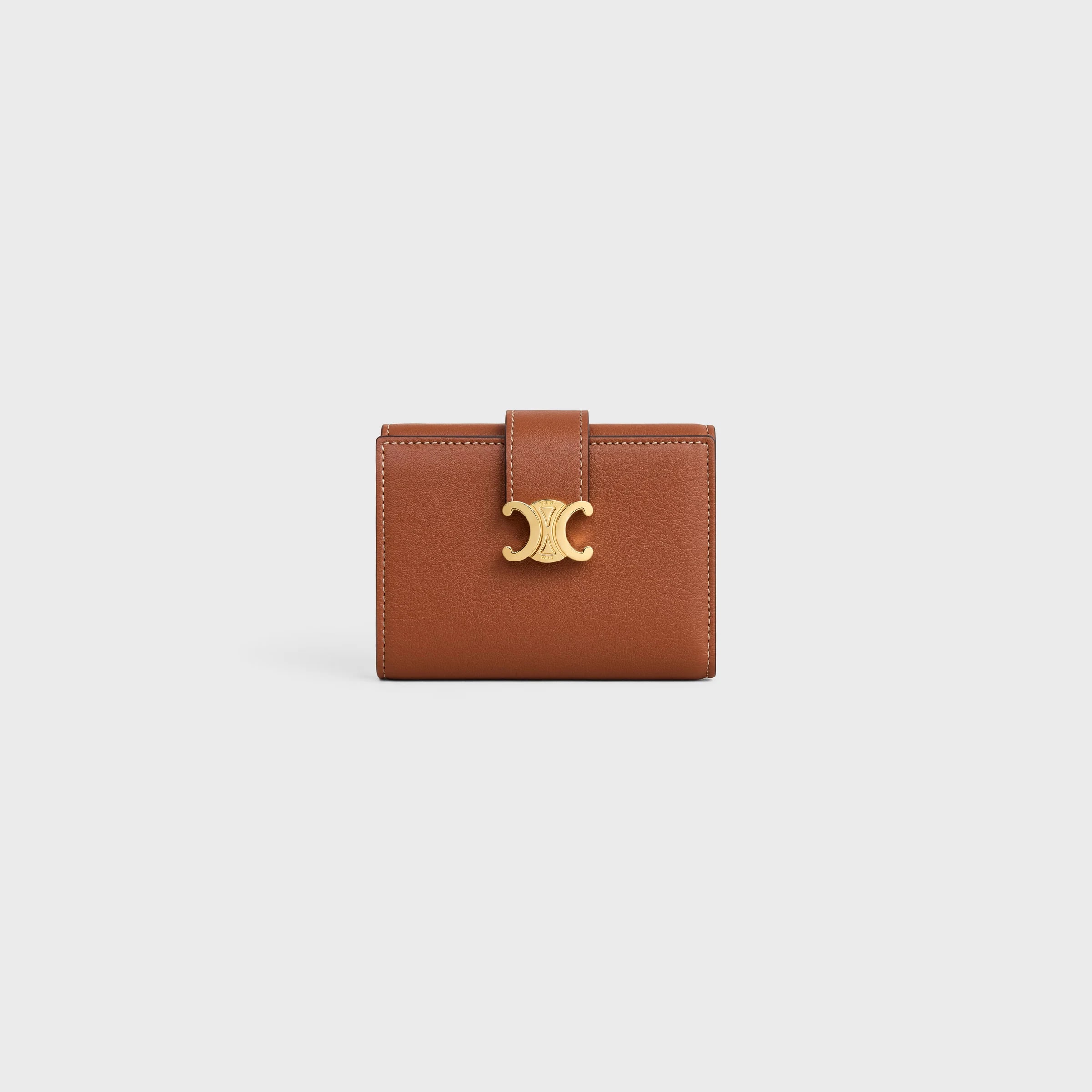 CELINE FINE STRAP WALLET NINO IN SUPPLE GRAINED CALFSKIN