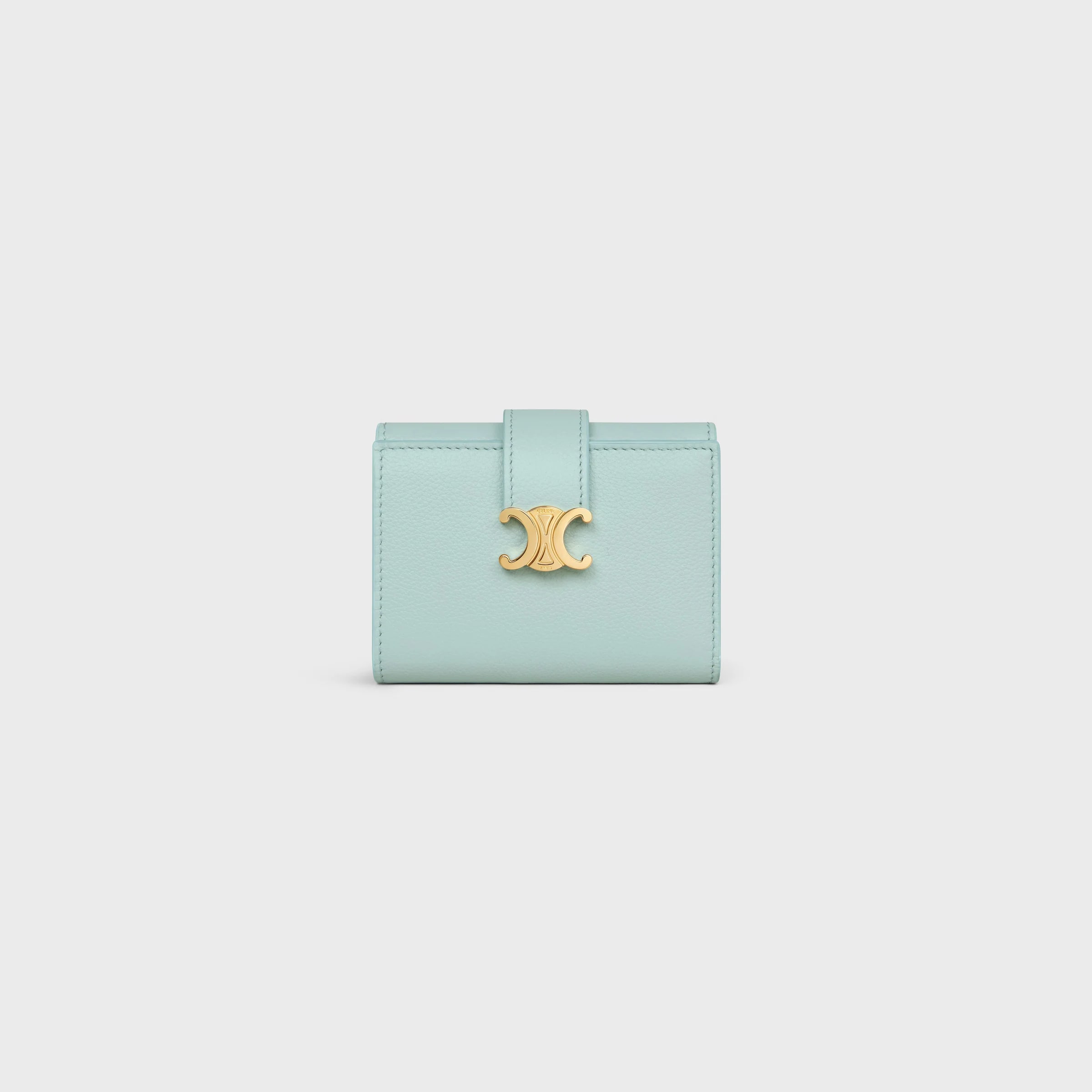 CELINE FINE STRAP WALLET NINO IN GRAINED SUPPLE CALFSKIN