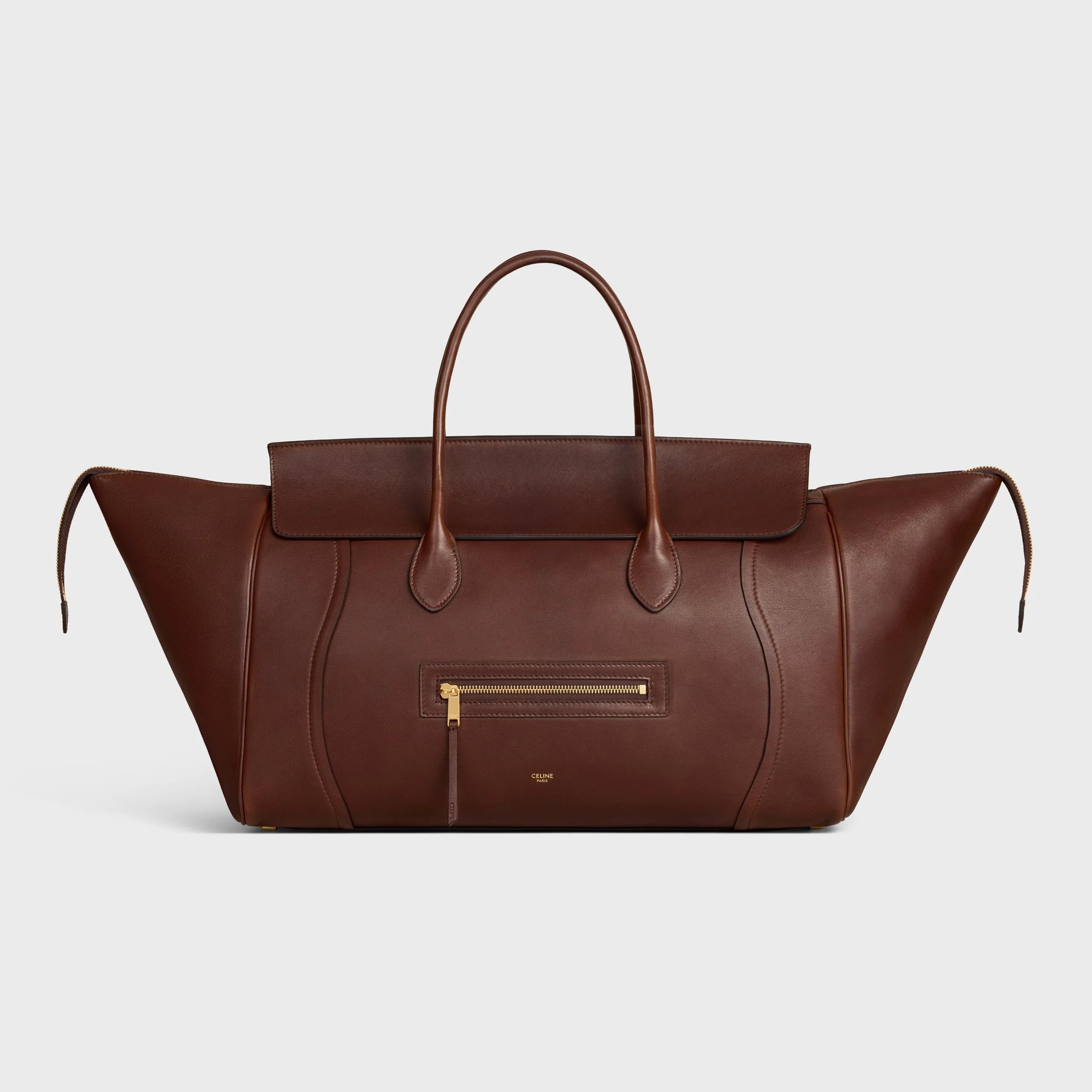 CELINE BIG LUGGAGE IN SUPPLE SHINY LAMBSKIN