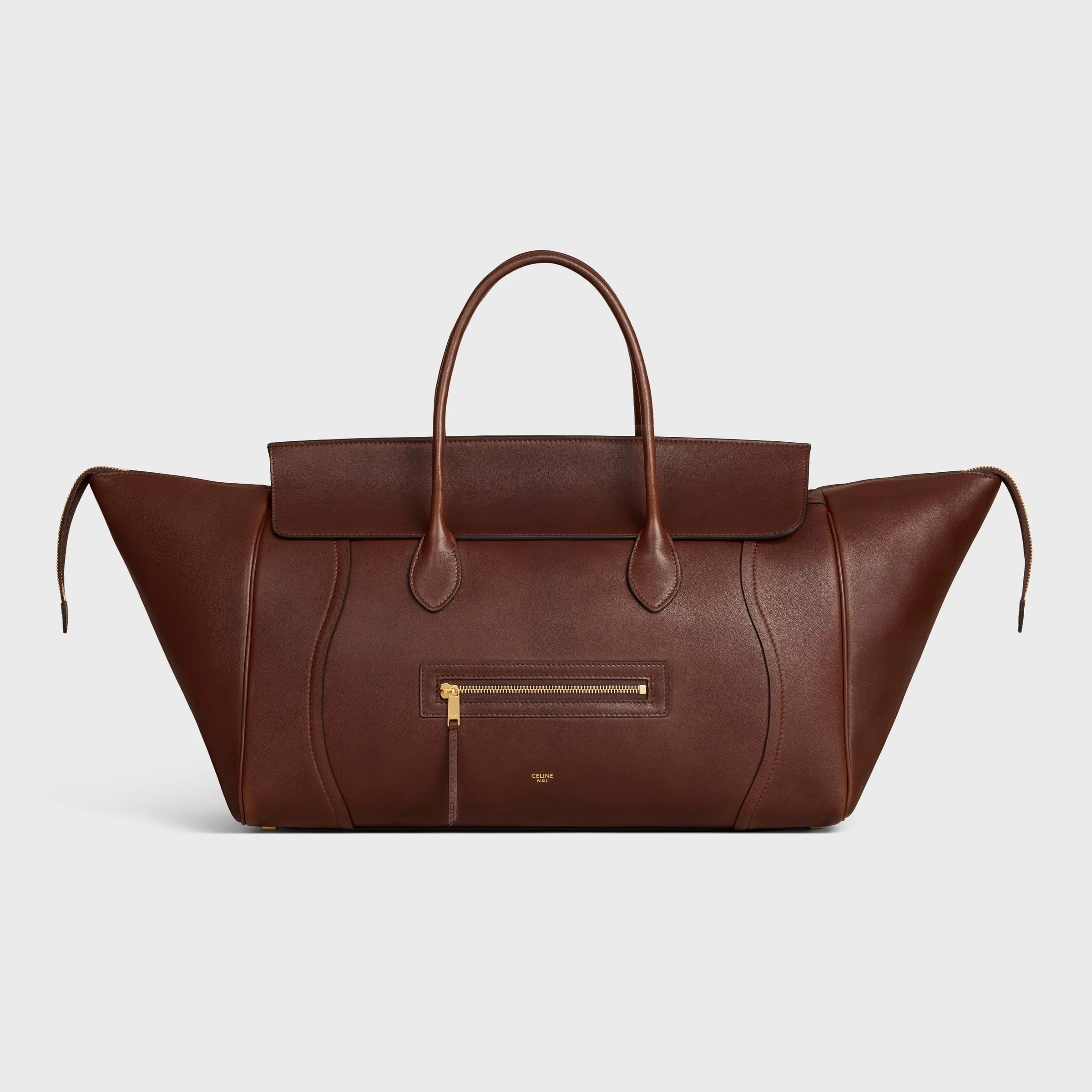 CELINE BIG LUGGAGE IN SUPPLE SHINY LAMBSKIN