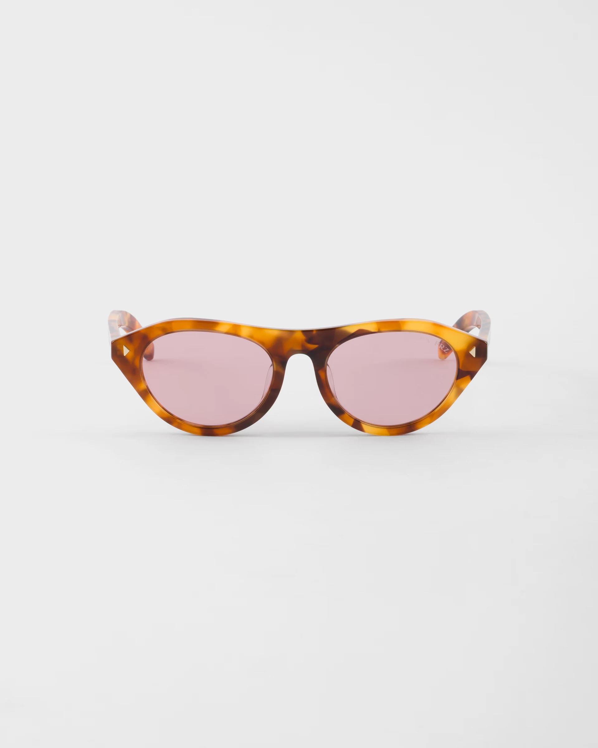 Prada Sunglasses With The Iconic Metal Plaque