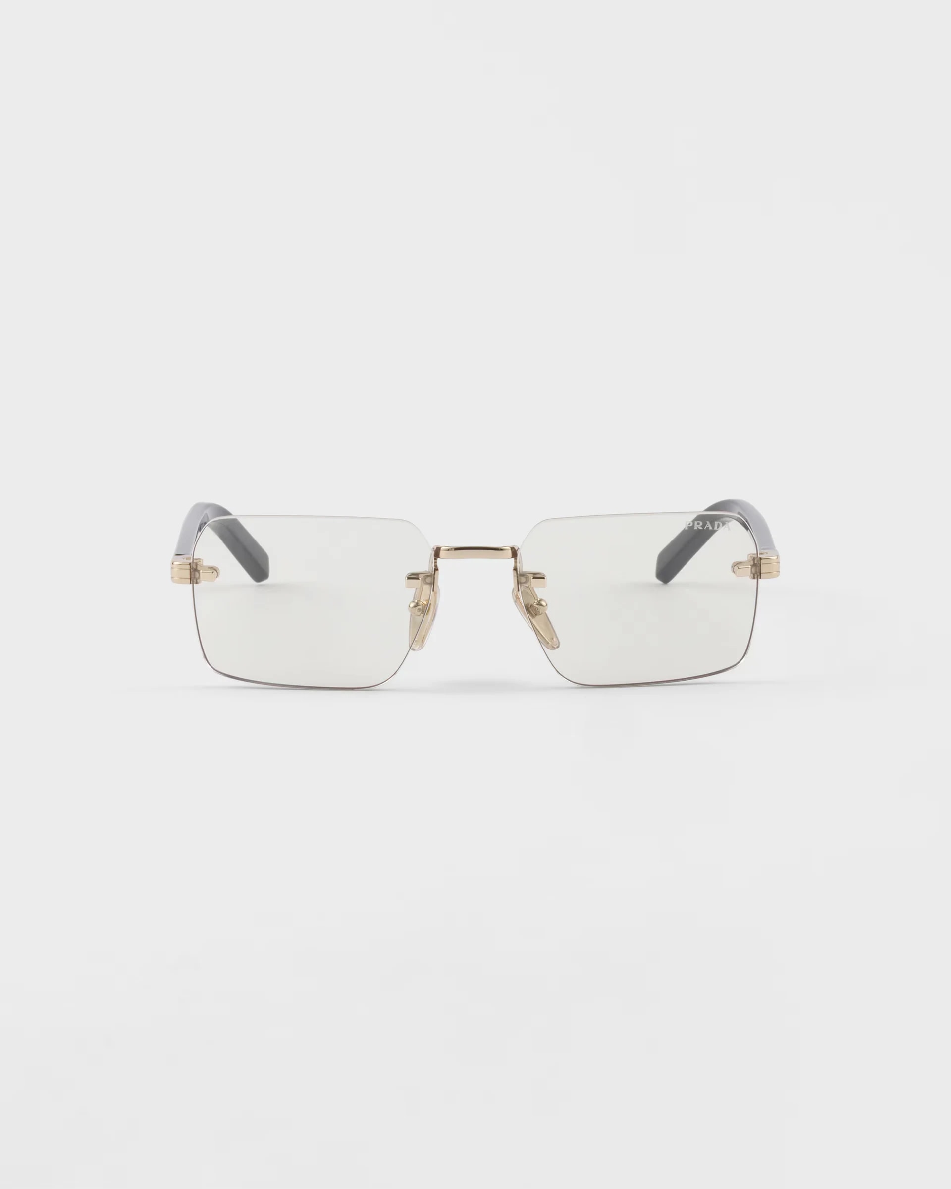 Prada Sunglasses With The Iconic Metal Plaque