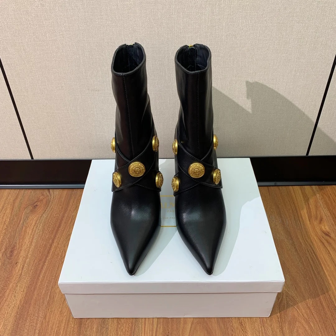 Balmain Buckle Ankle Boot