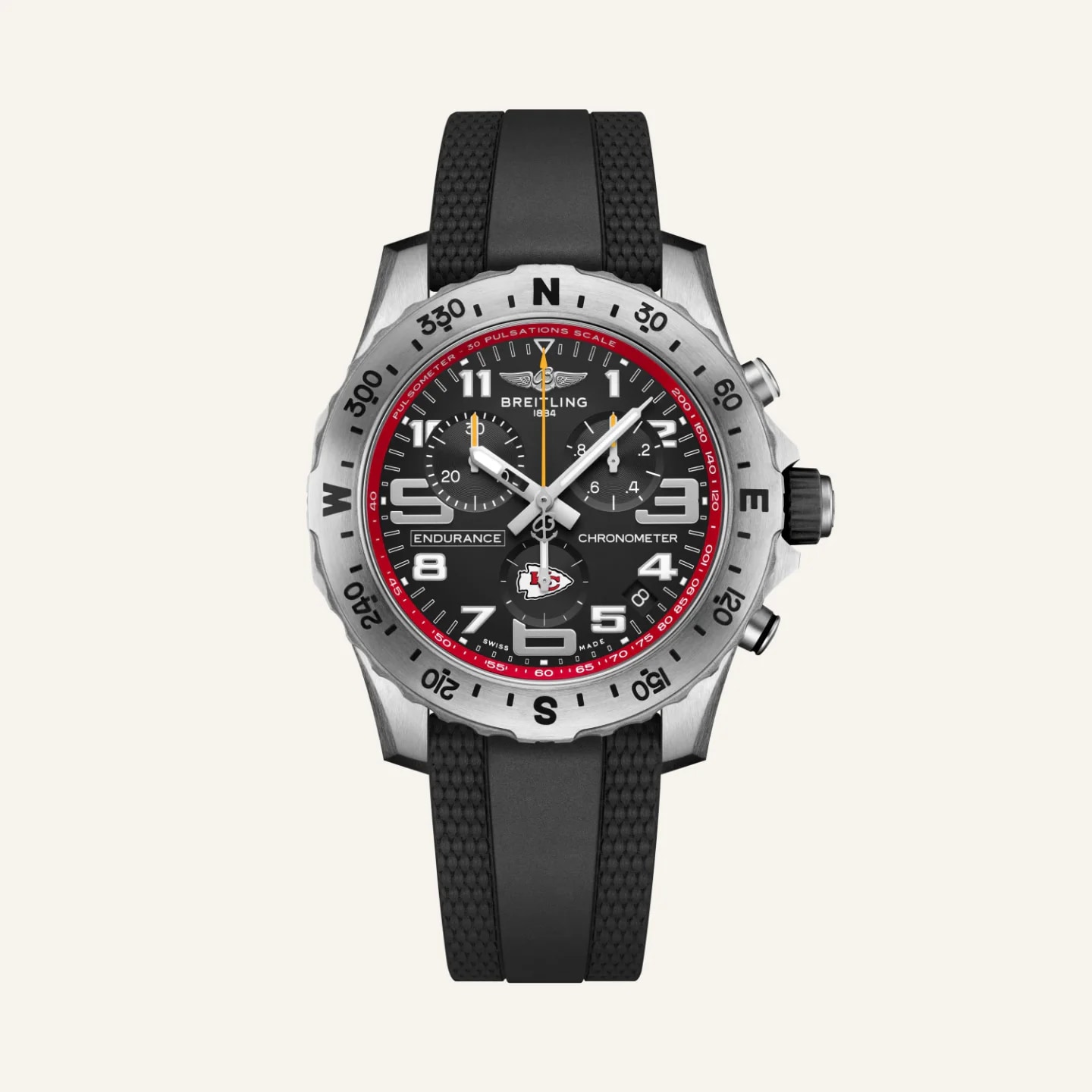 Breitling Endurance Pro 44 NFL Kansas City Chiefs Edition