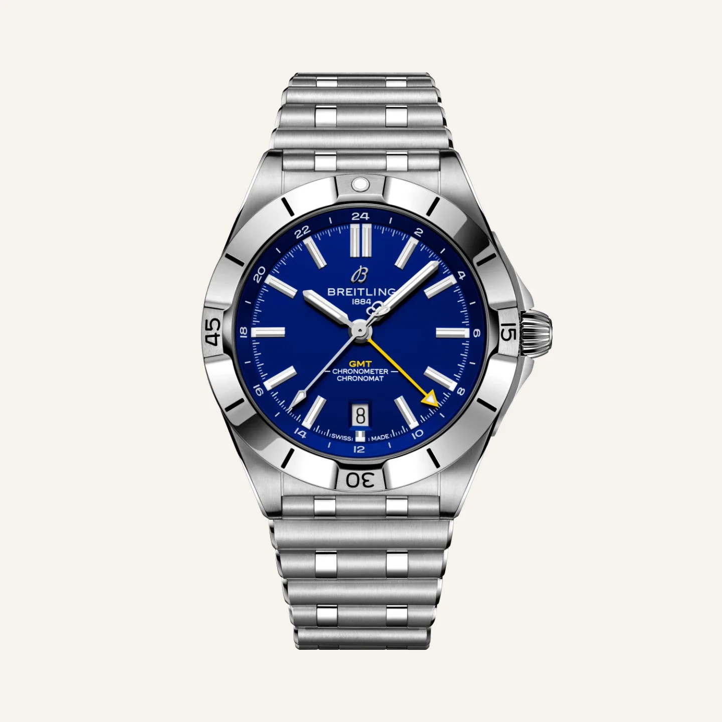 Breitling Chronomat Automatic GMT 40 NFL Los Angeles Rams Edition