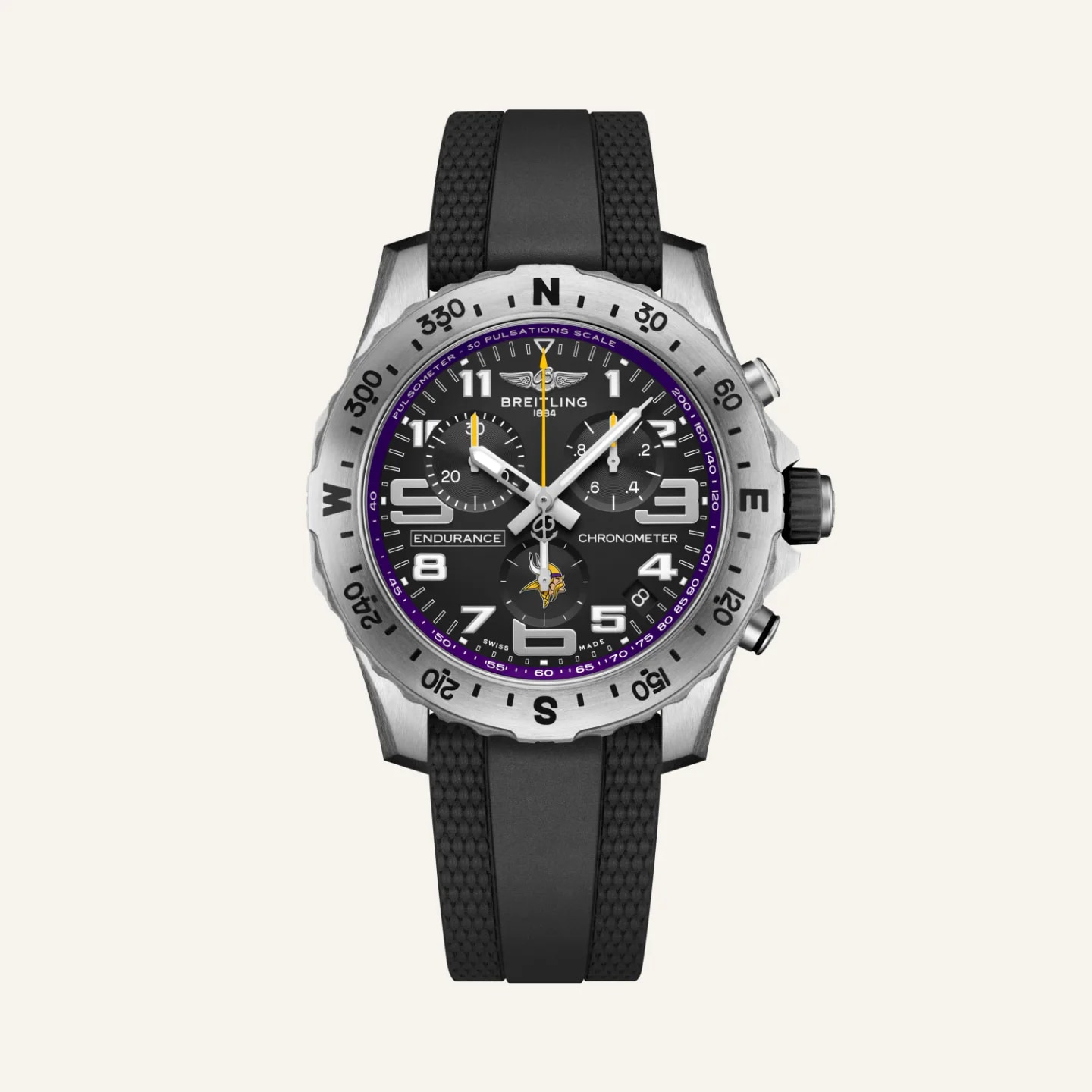 Breitling Endurance Pro 44 NFL Minnesota Vikings Edition
