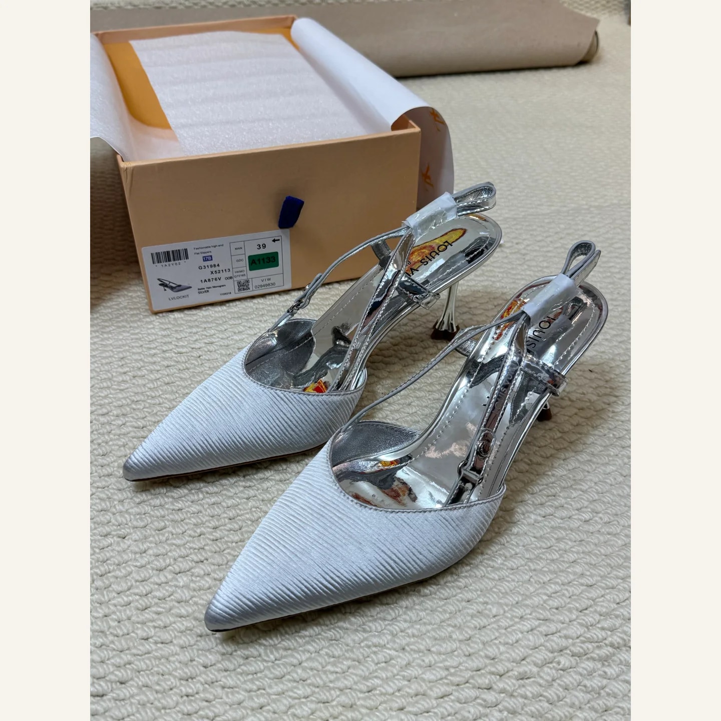 Louis Vuitton Pointed Slingback Pump