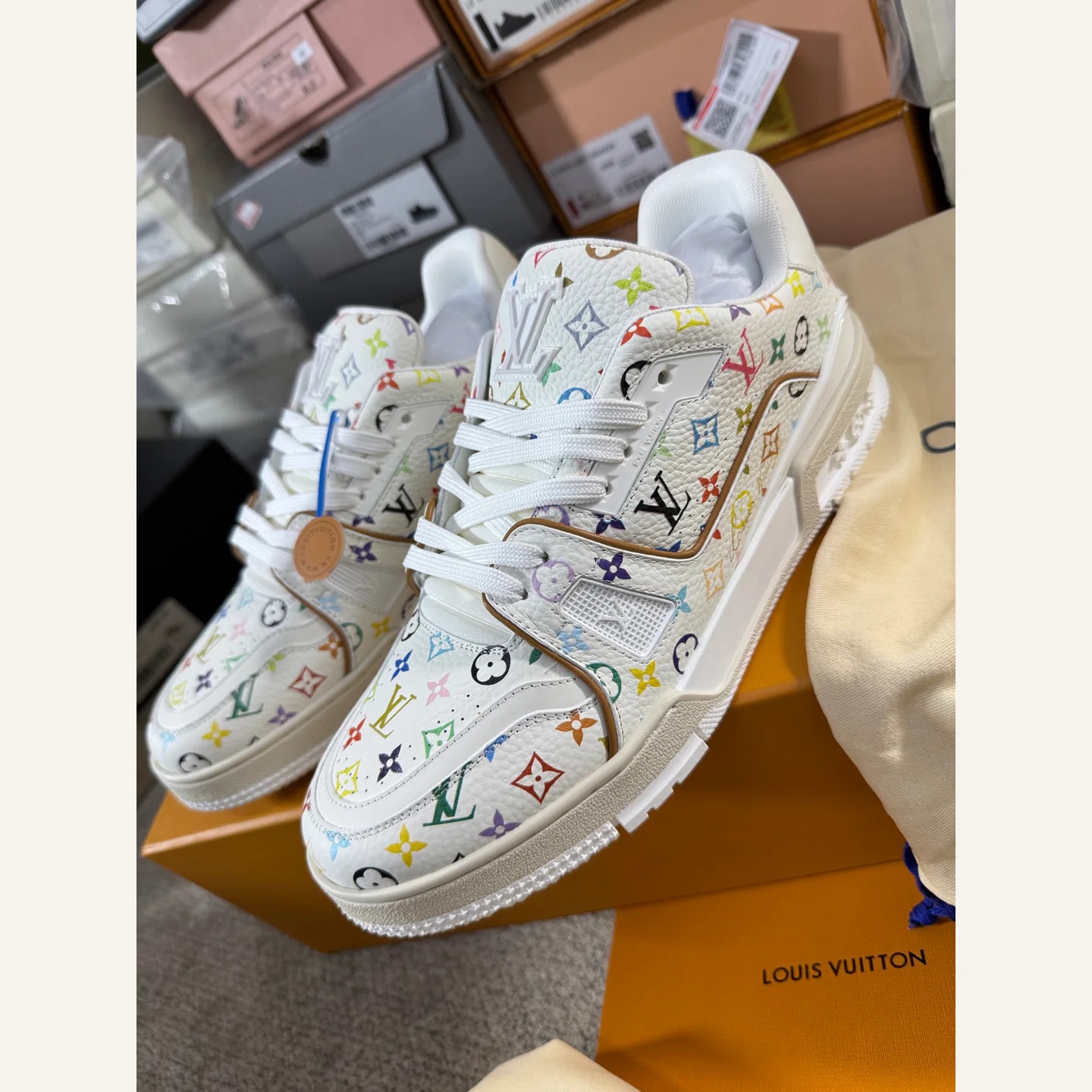 Louis Vuitton x Takashi Murakami LV Trainer Sneaker
