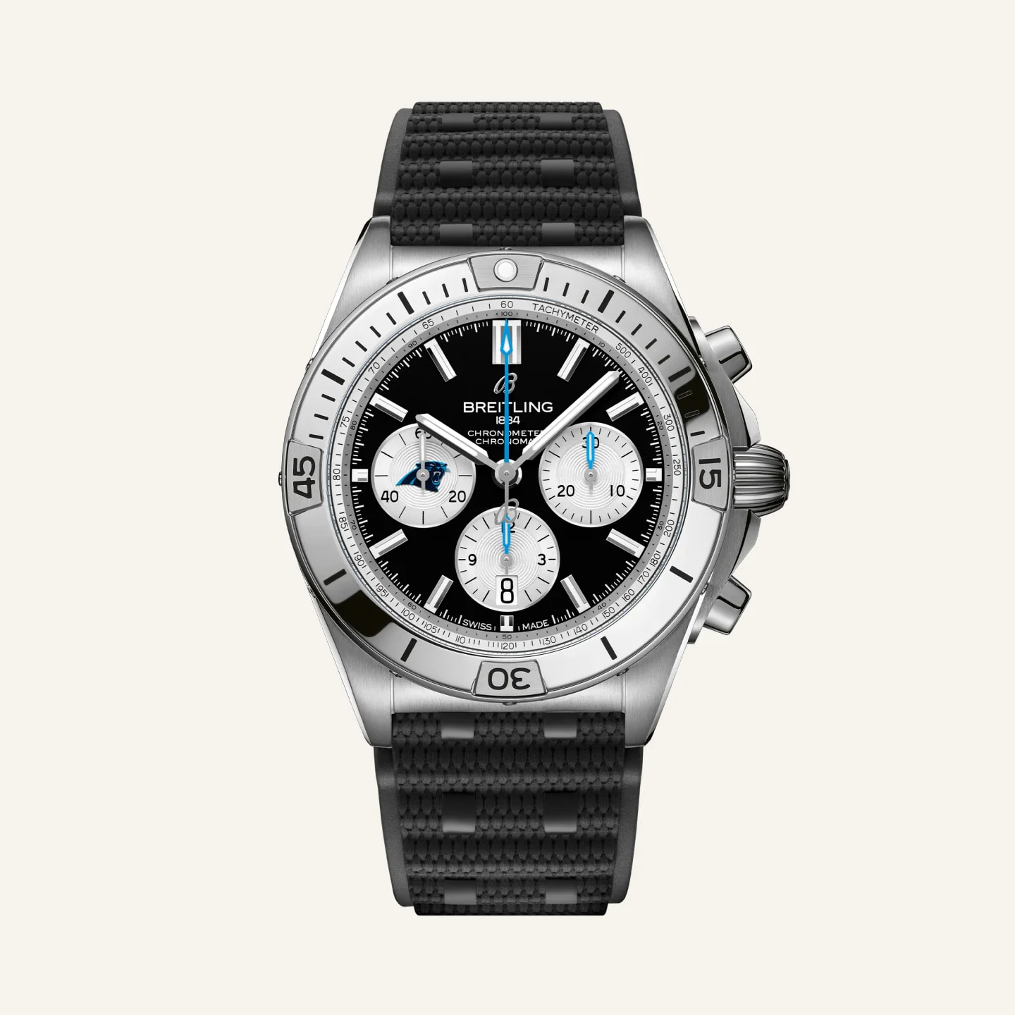 Breitling Chronomat B01 42 NFL Carolina Panthers Edition