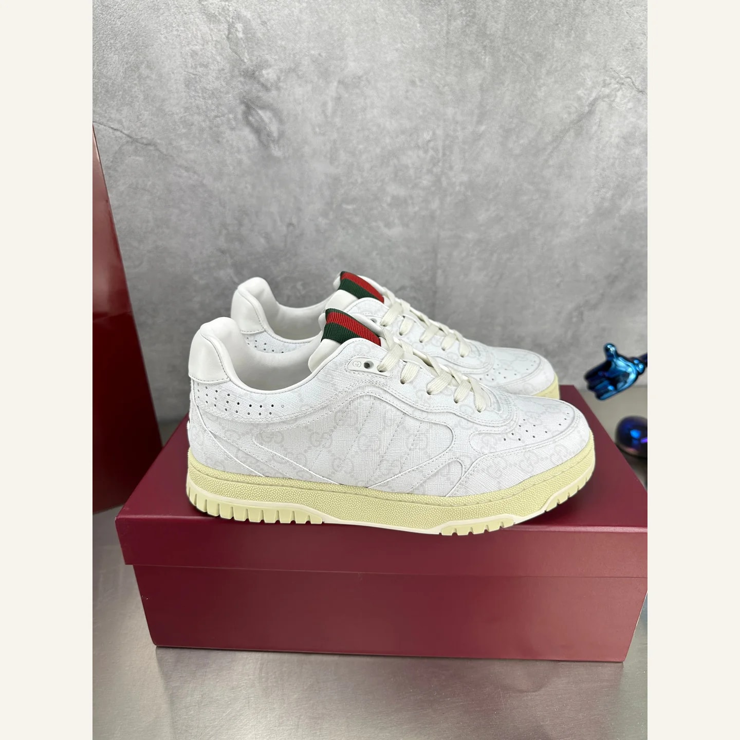 Gucci Distressed Basketball Sneaker