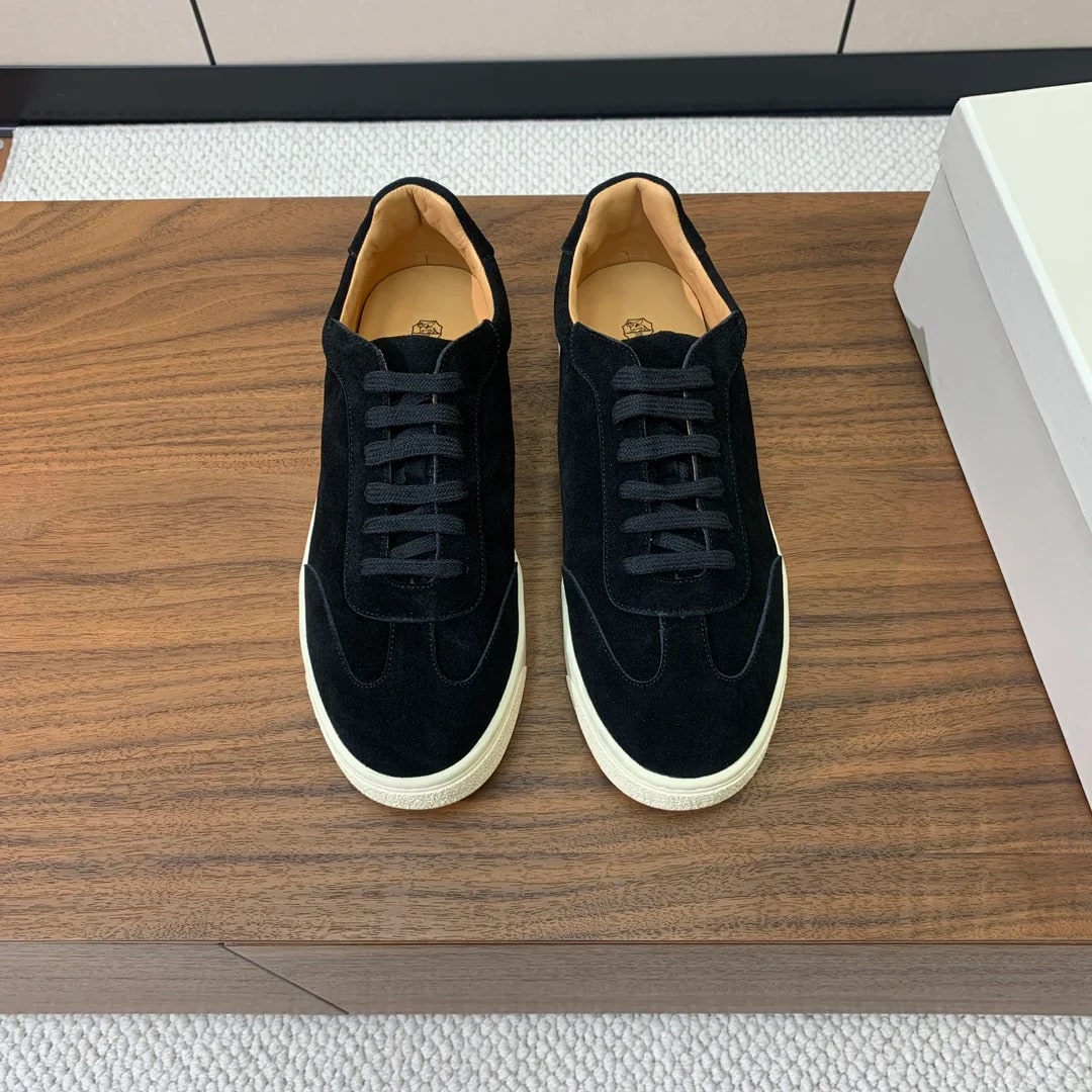 Brunello Cucinelli Suede Low-top Sneaker