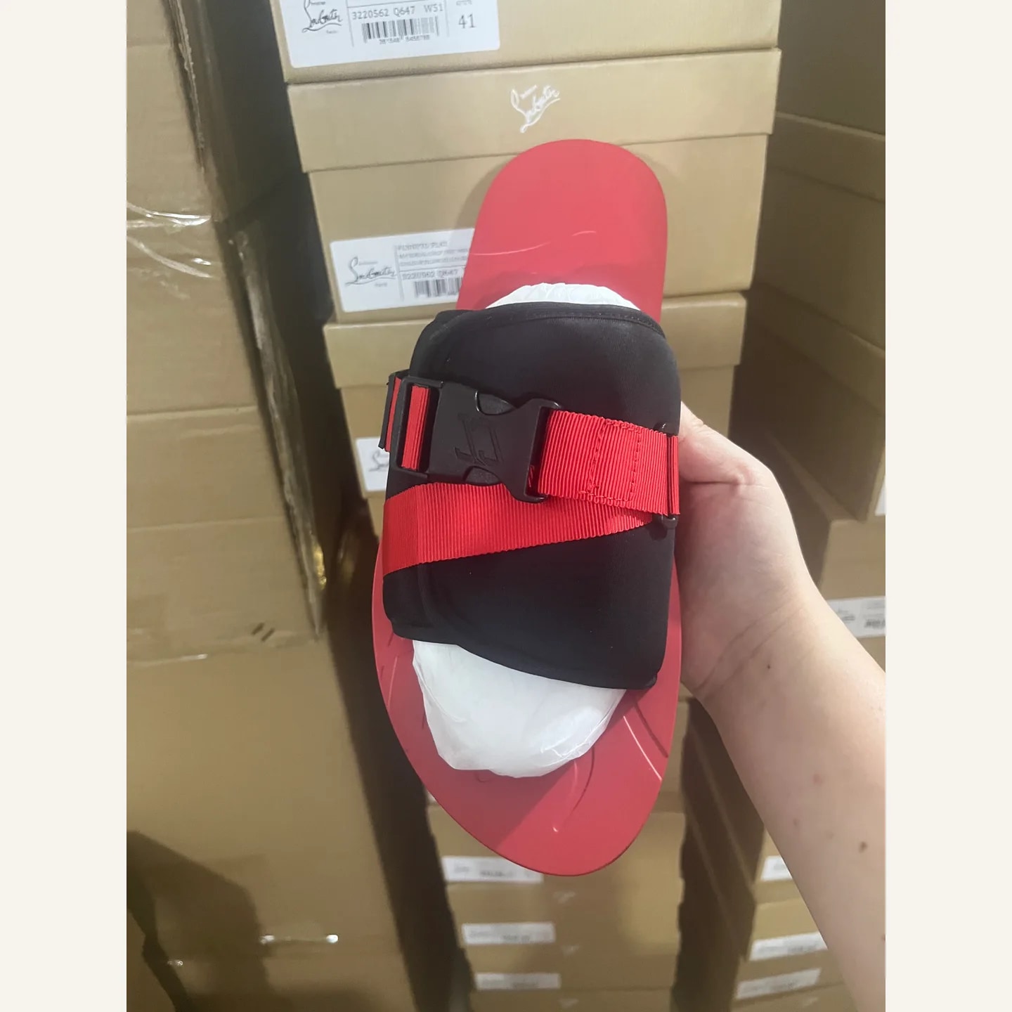Christian Louboutin Pool Fun Slide